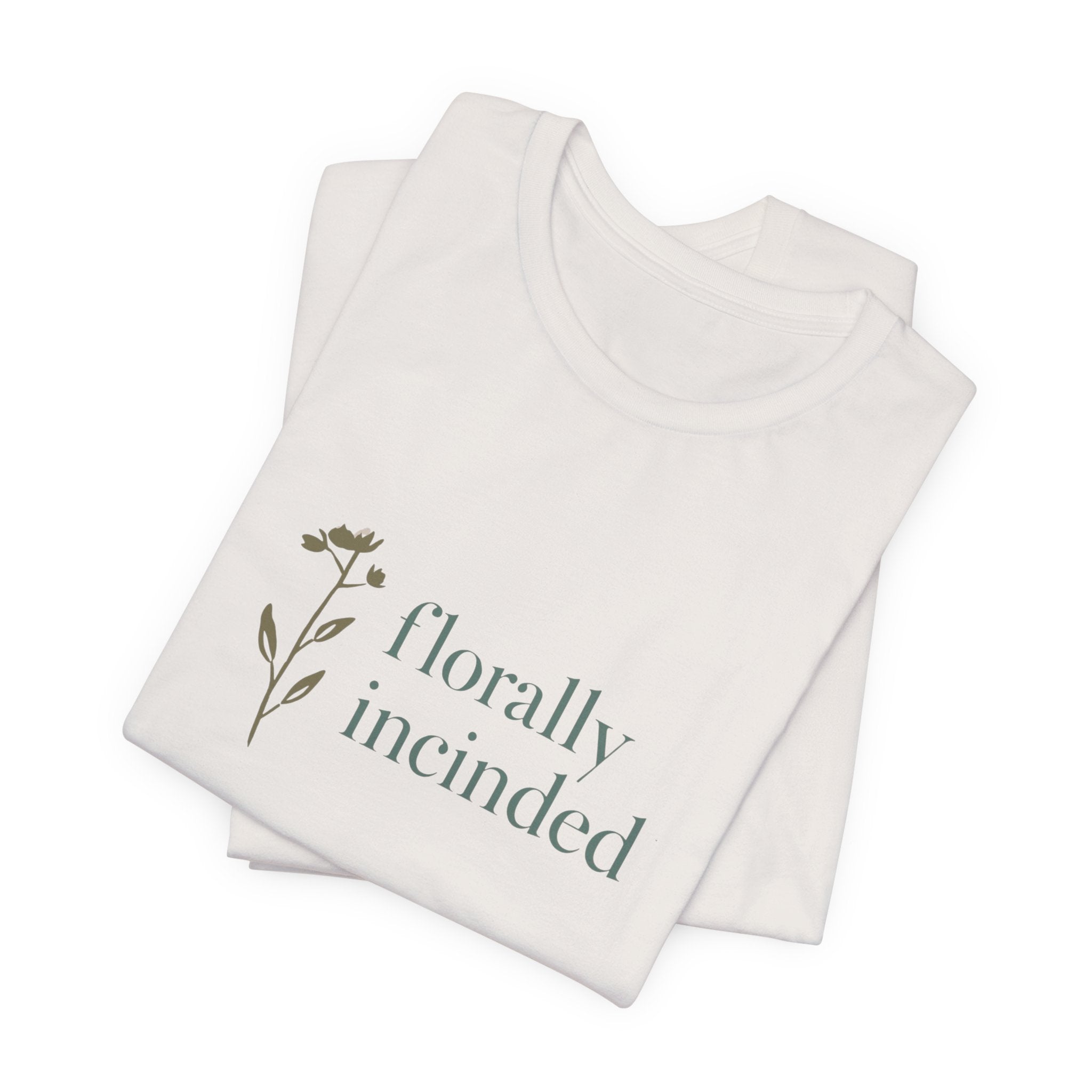 "Florally Inclined" T-Shirt