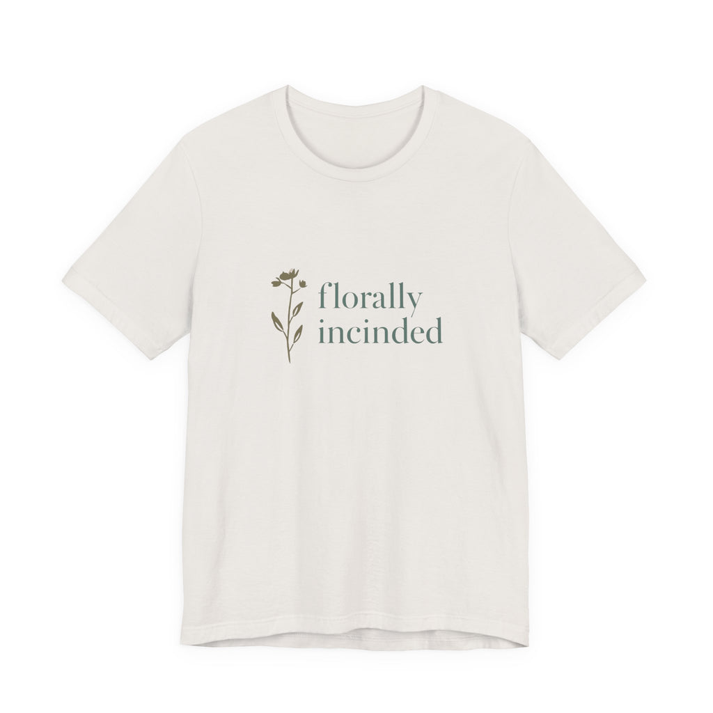 "Florally Inclined" T-Shirt