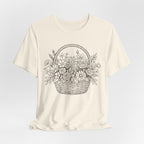 Basket Of Flowers T-Shirt