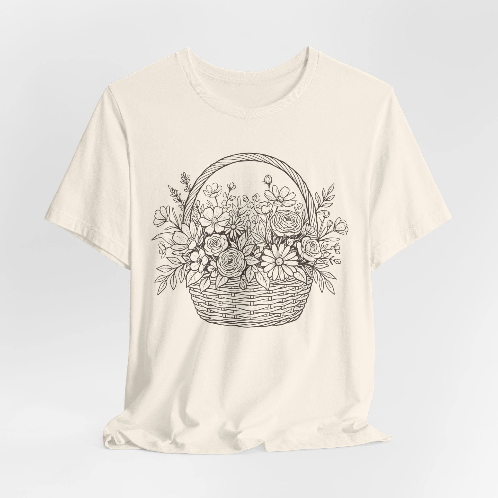 Basket Of Flowers T-Shirt