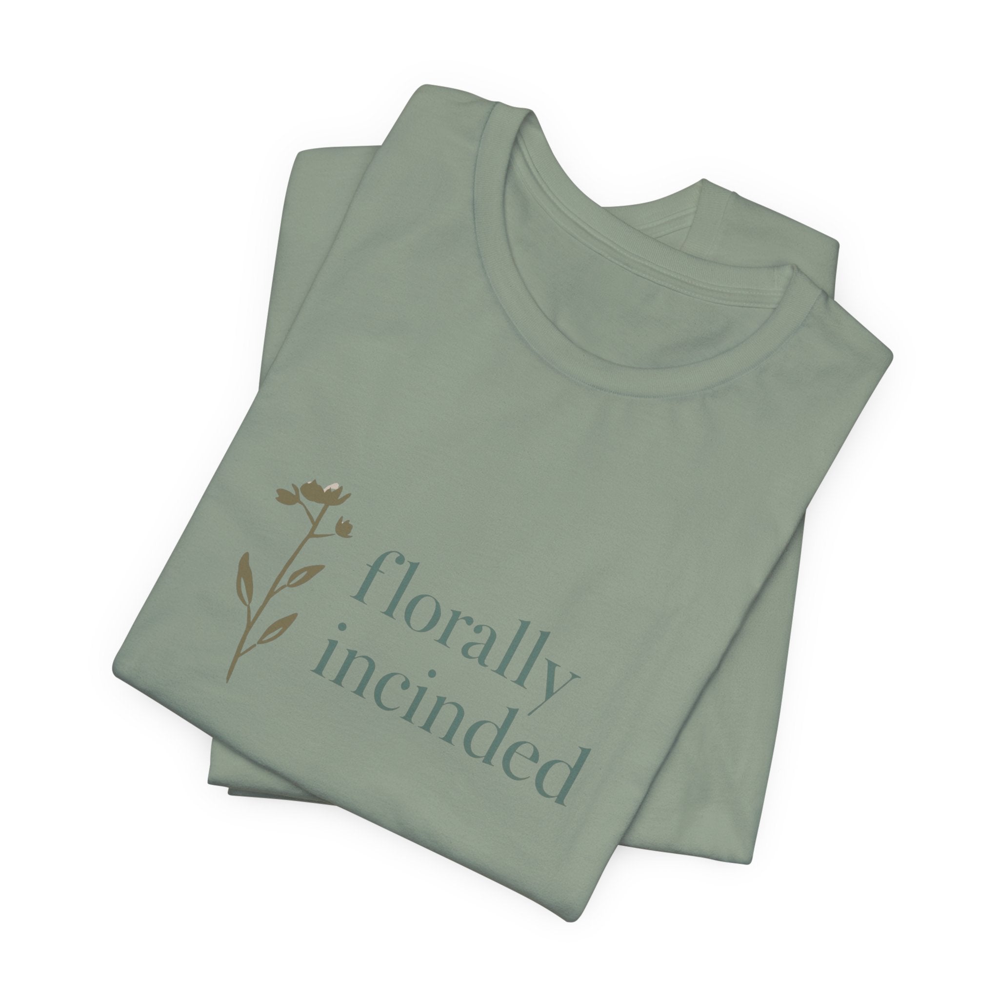 "Florally Inclined" T-Shirt