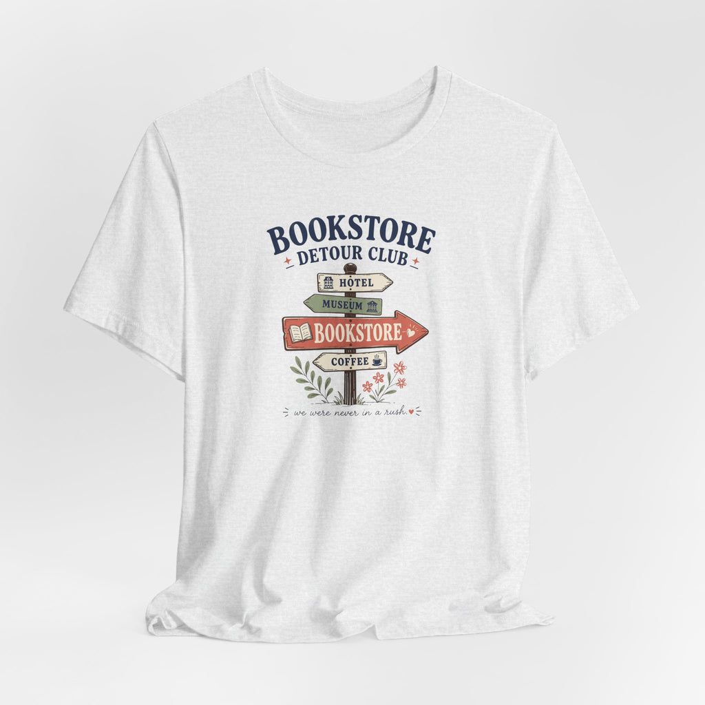 "Bookstore Detour Club" Signage T-Shirt
