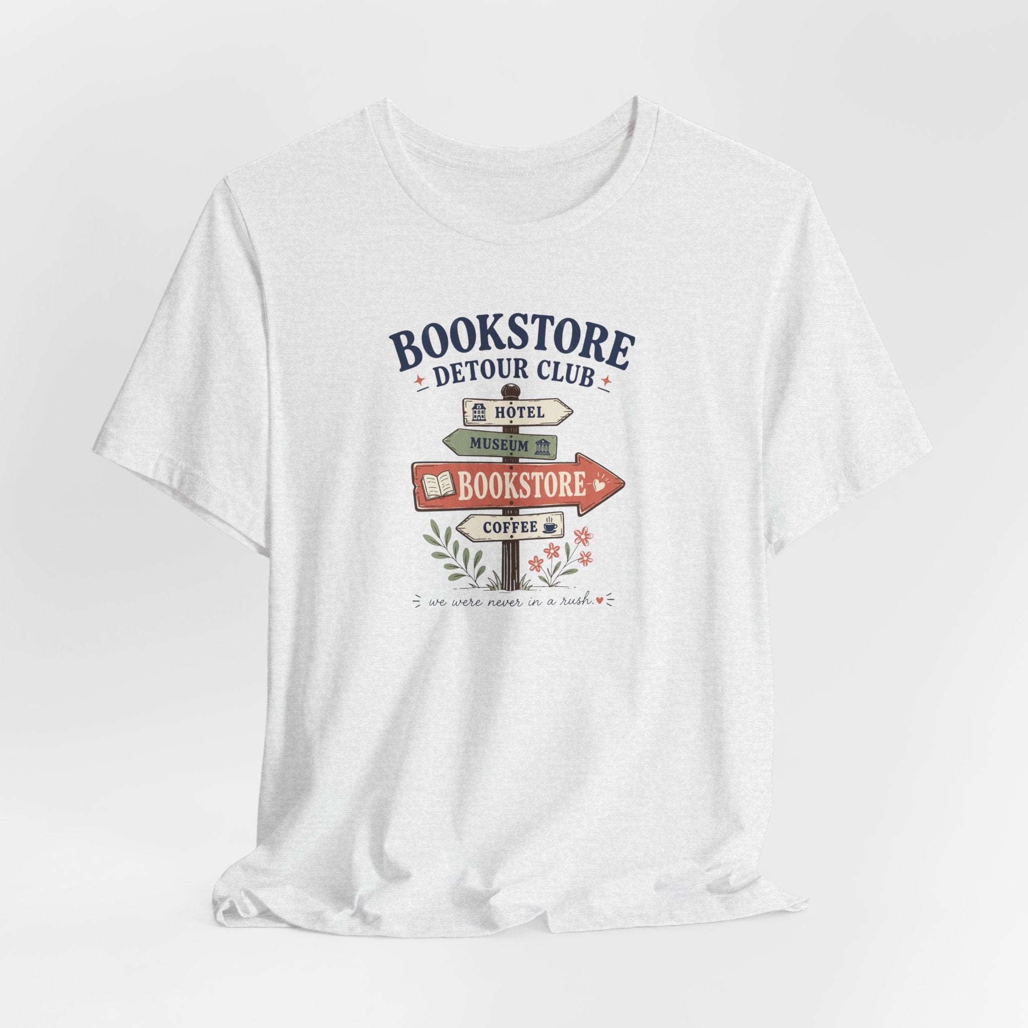 "Bookstore Detour Club" Signage T-Shirt