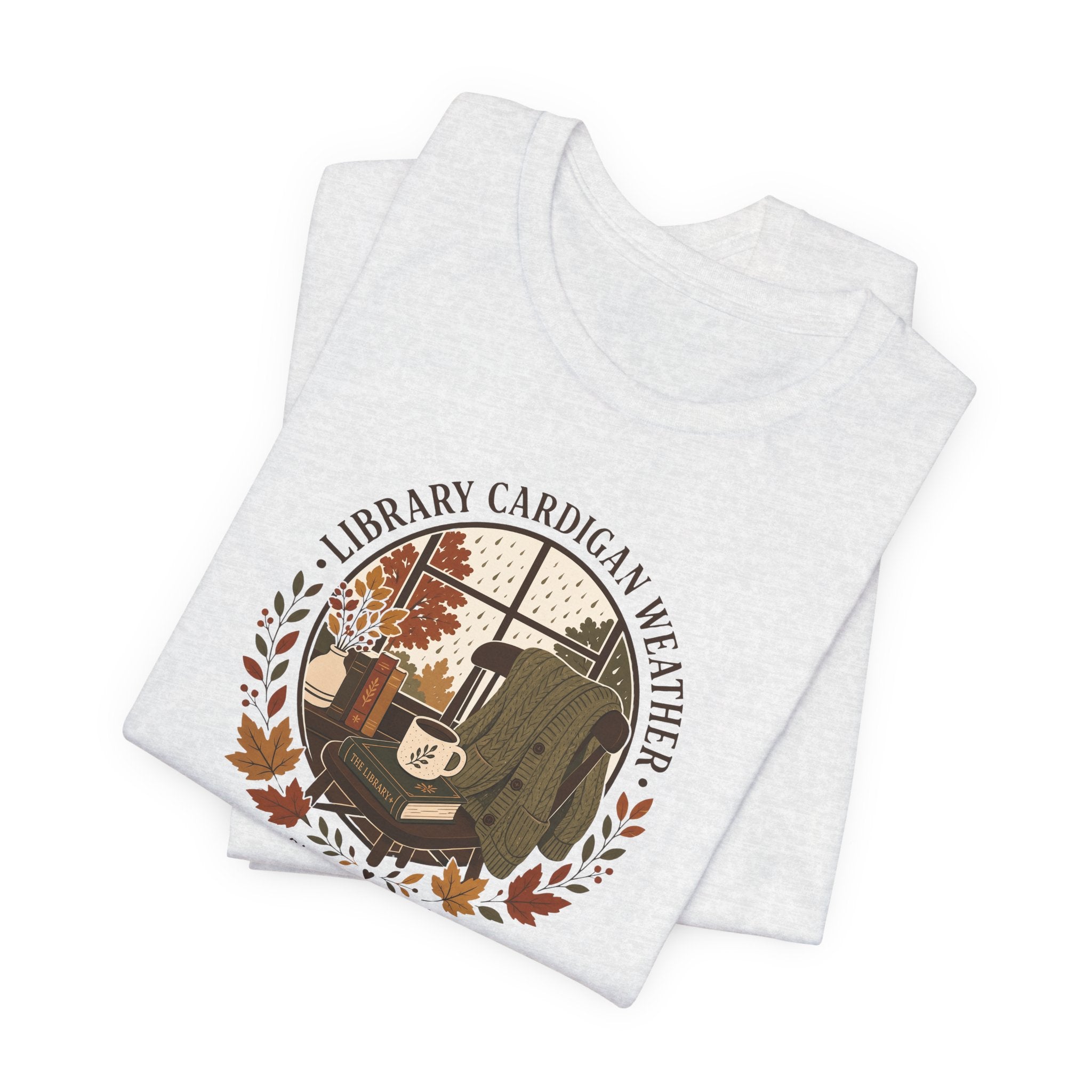 "Library Cardigan" T-Shirt