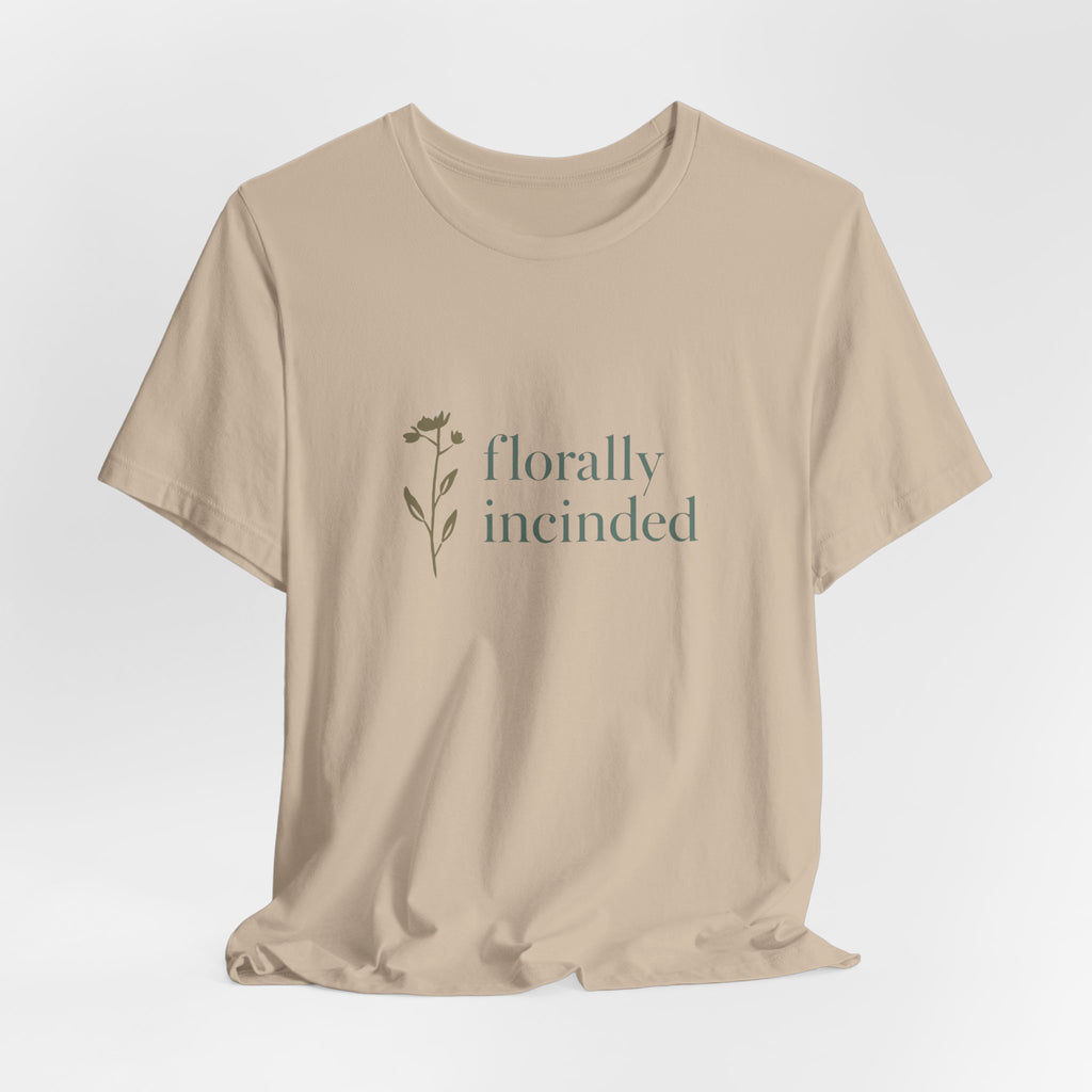 "Florally Inclined" T-Shirt