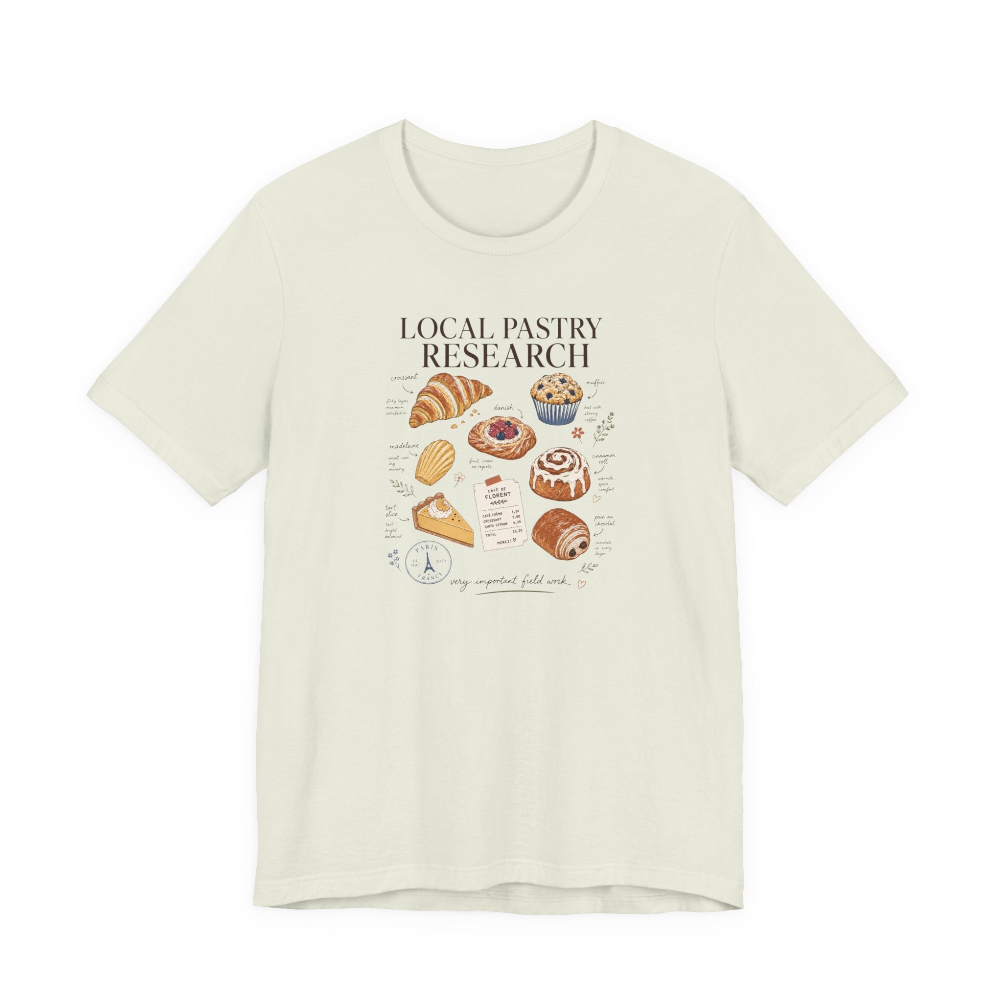 "Local Pastry Research" T-Shirt