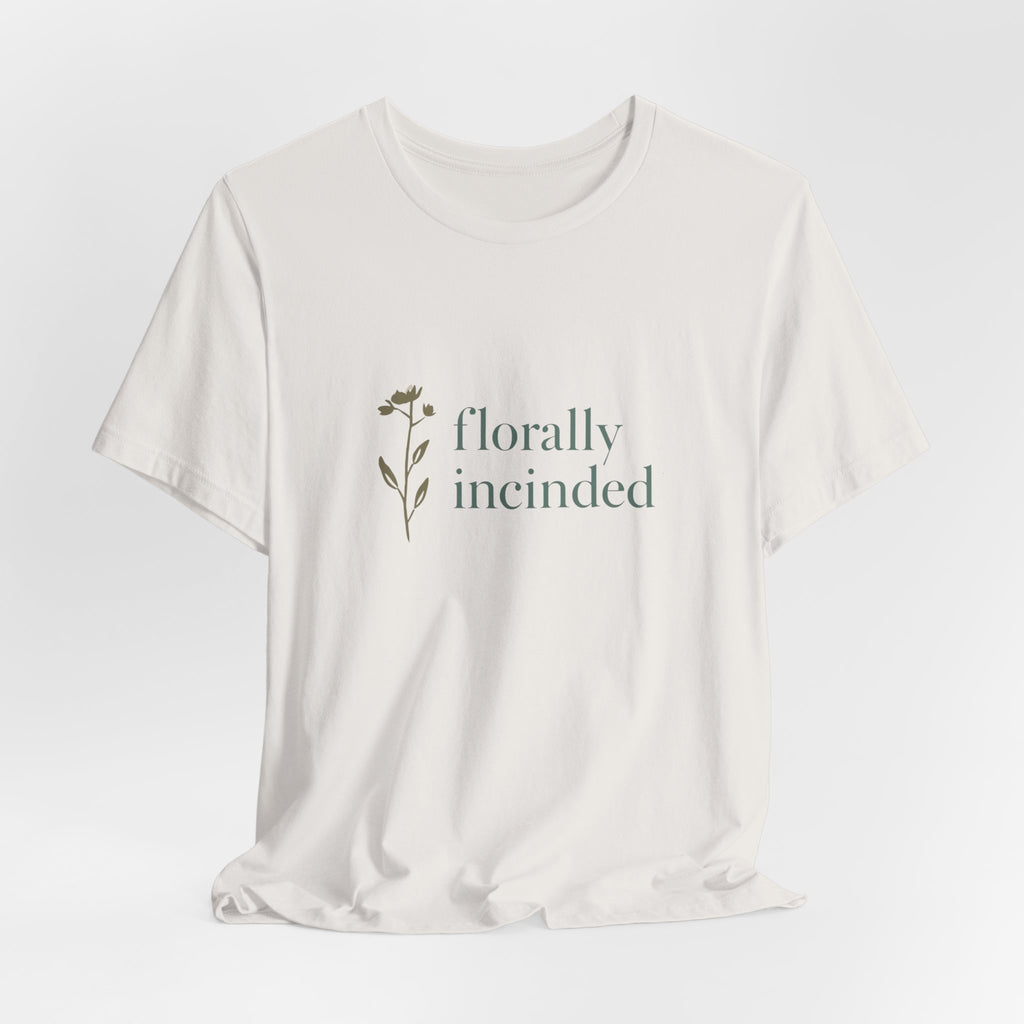 "Florally Inclined" T-Shirt