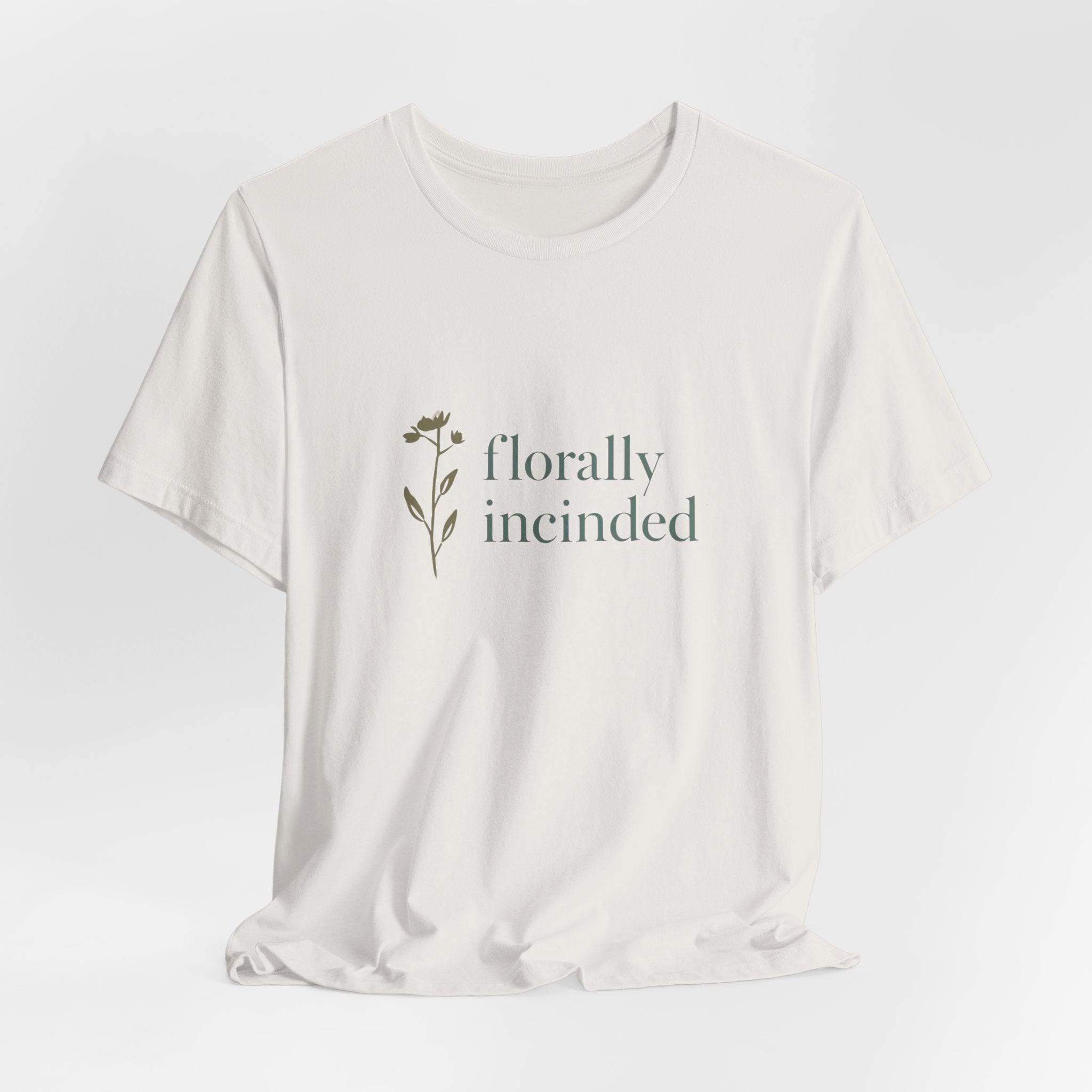 "Florally Inclined" T-Shirt