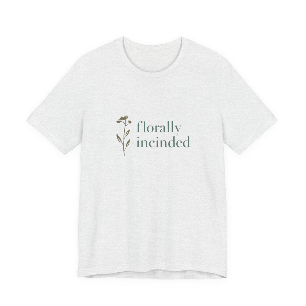 "Florally Inclined" T-Shirt