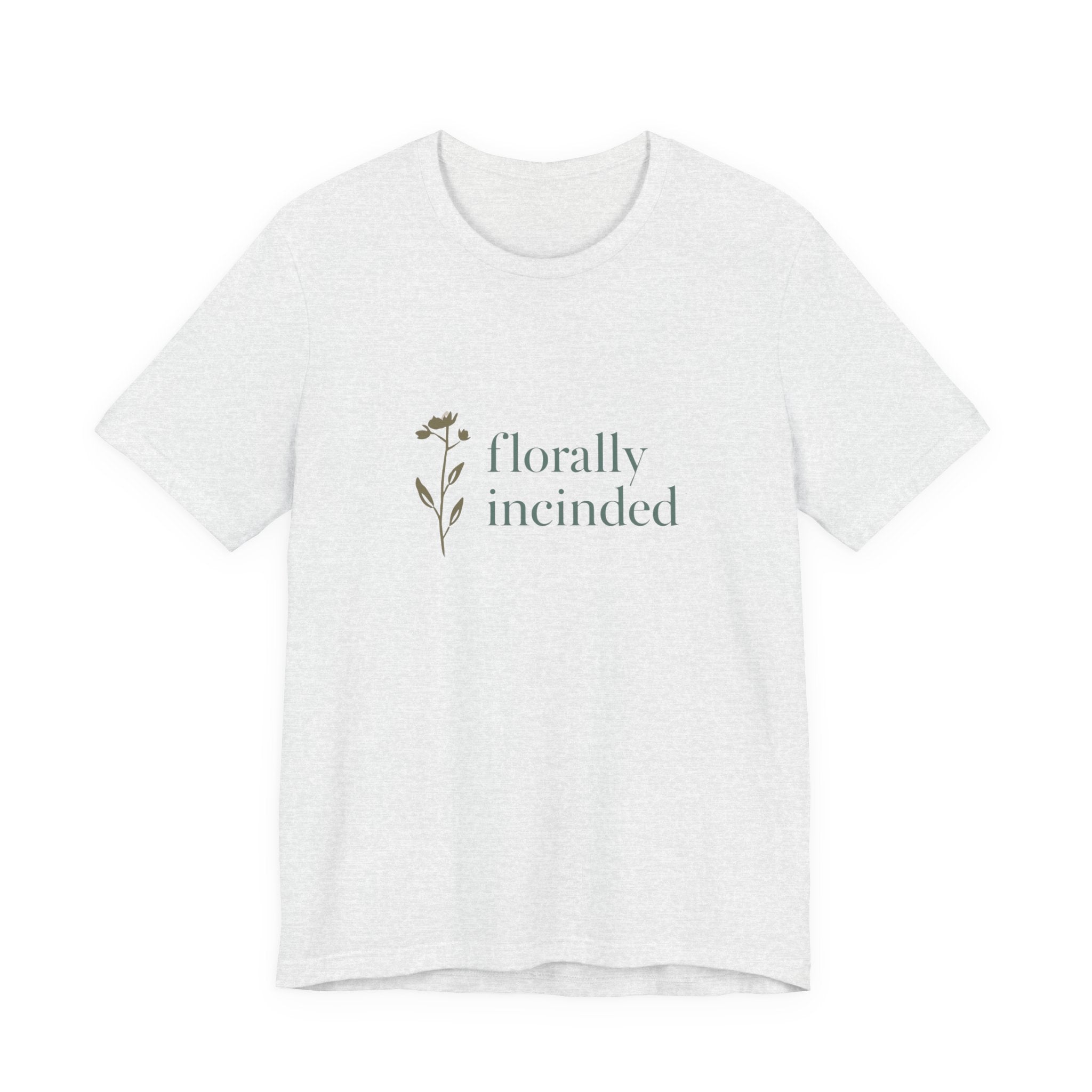 "Florally Inclined" T-Shirt