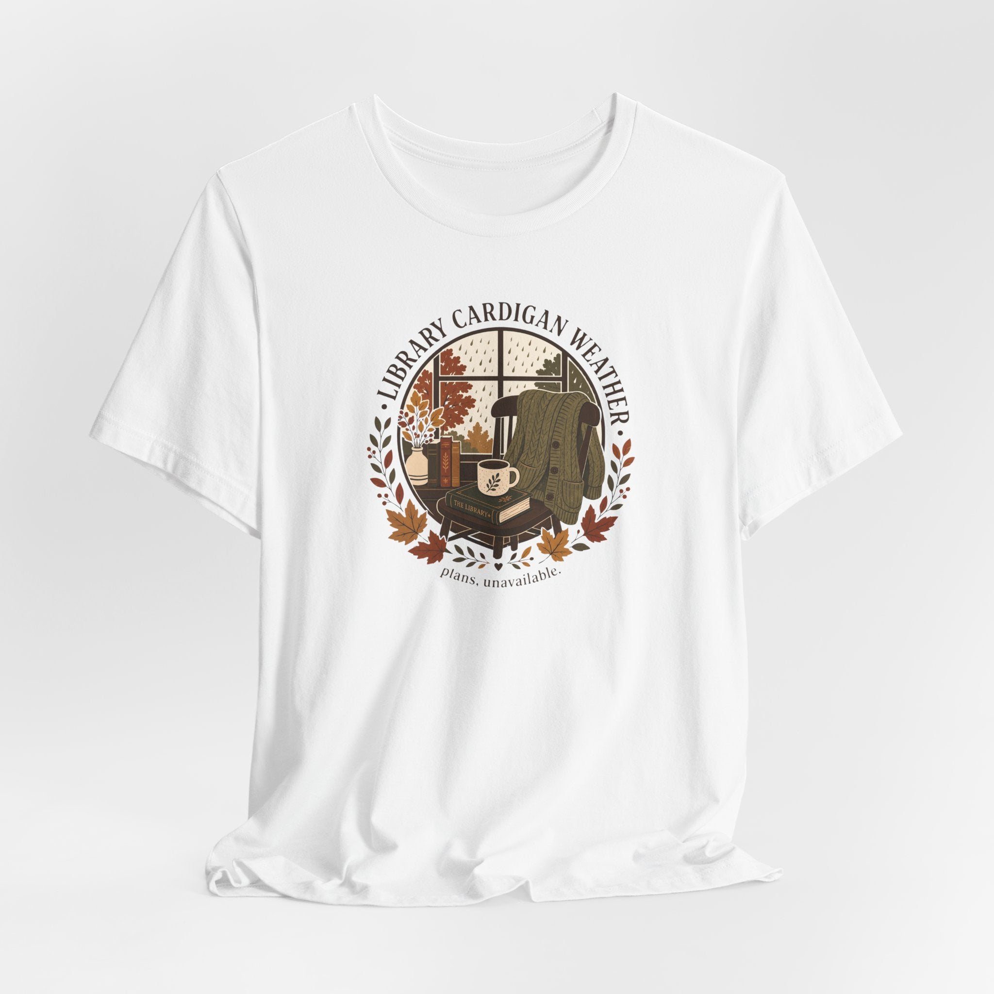 "Library Cardigan" T-Shirt