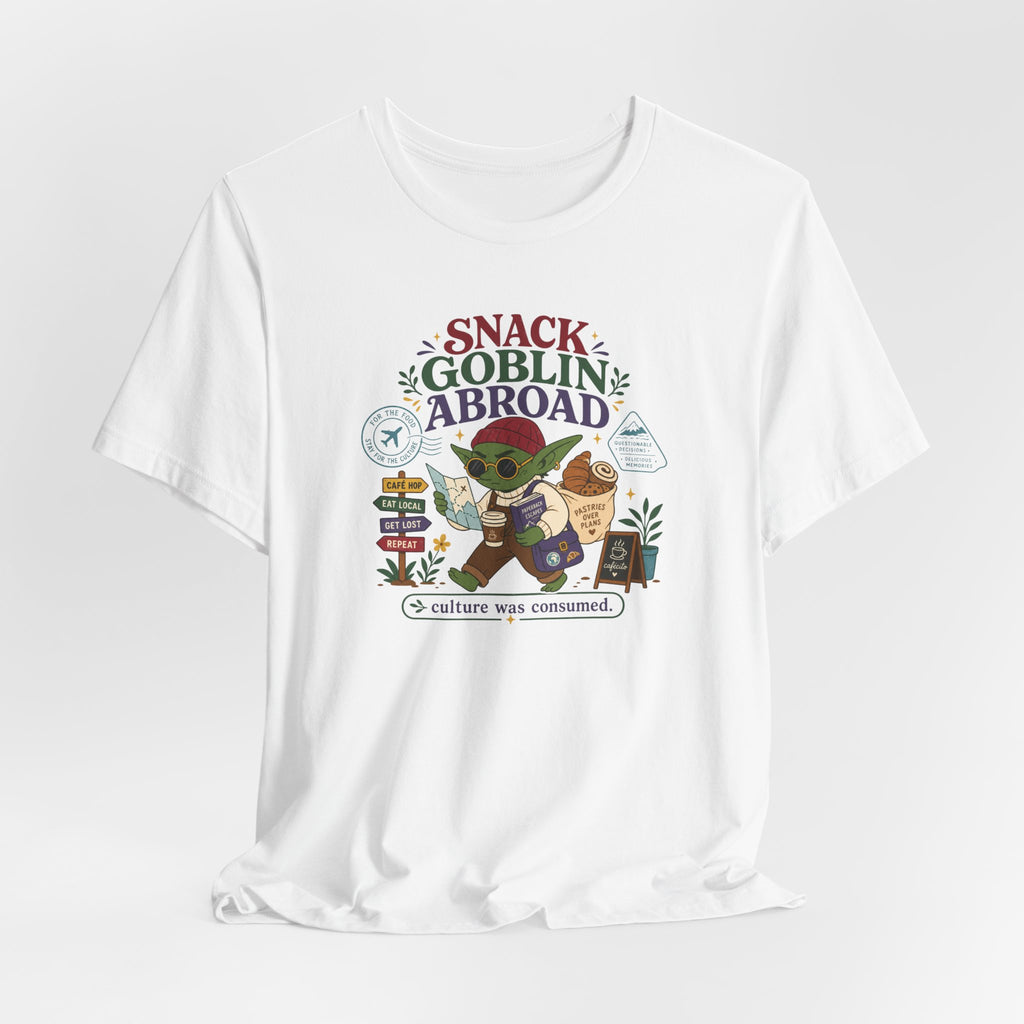 "Snack Goblin Abroad" T-Shirt