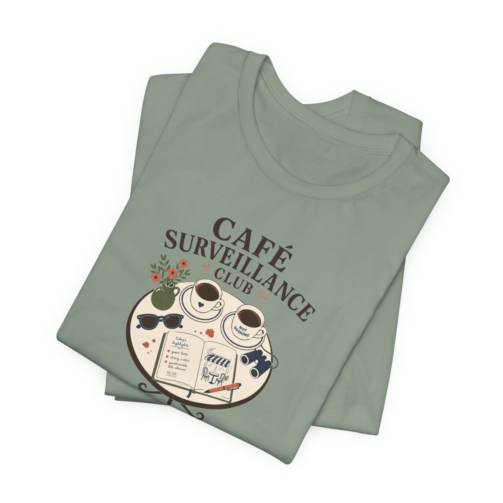 "Café Surveillance" T-Shirt