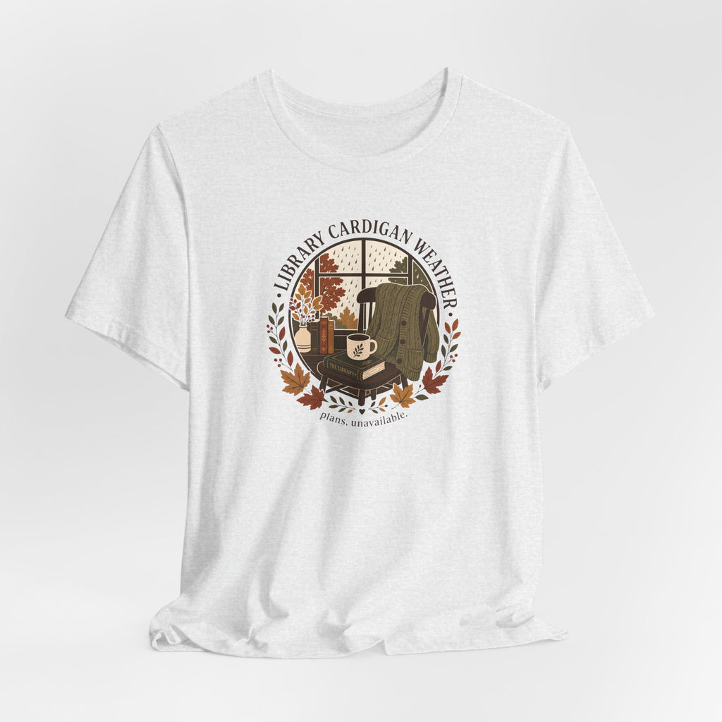 "Library Cardigan" T-Shirt