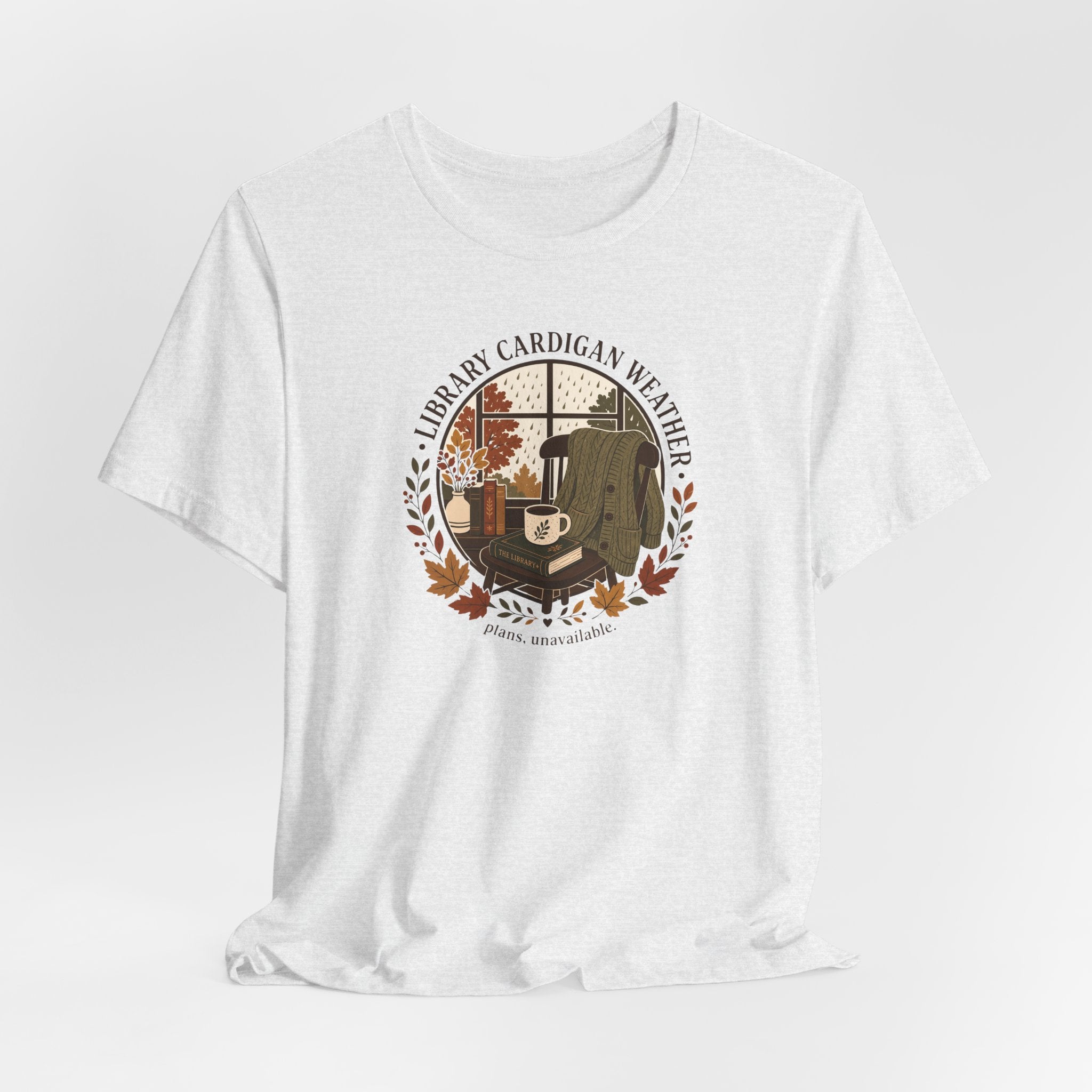 "Library Cardigan" T-Shirt
