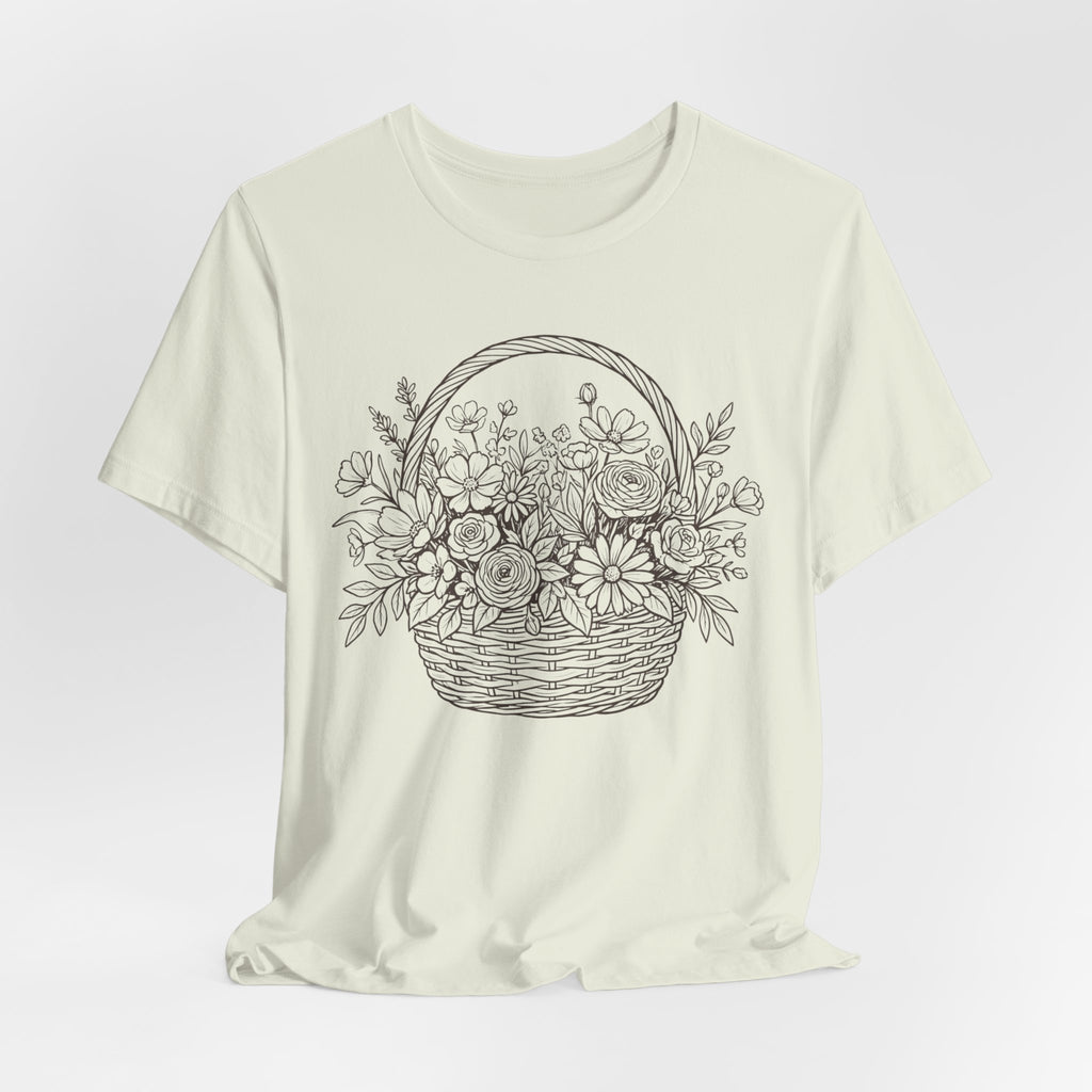 Basket Of Flowers T-Shirt
