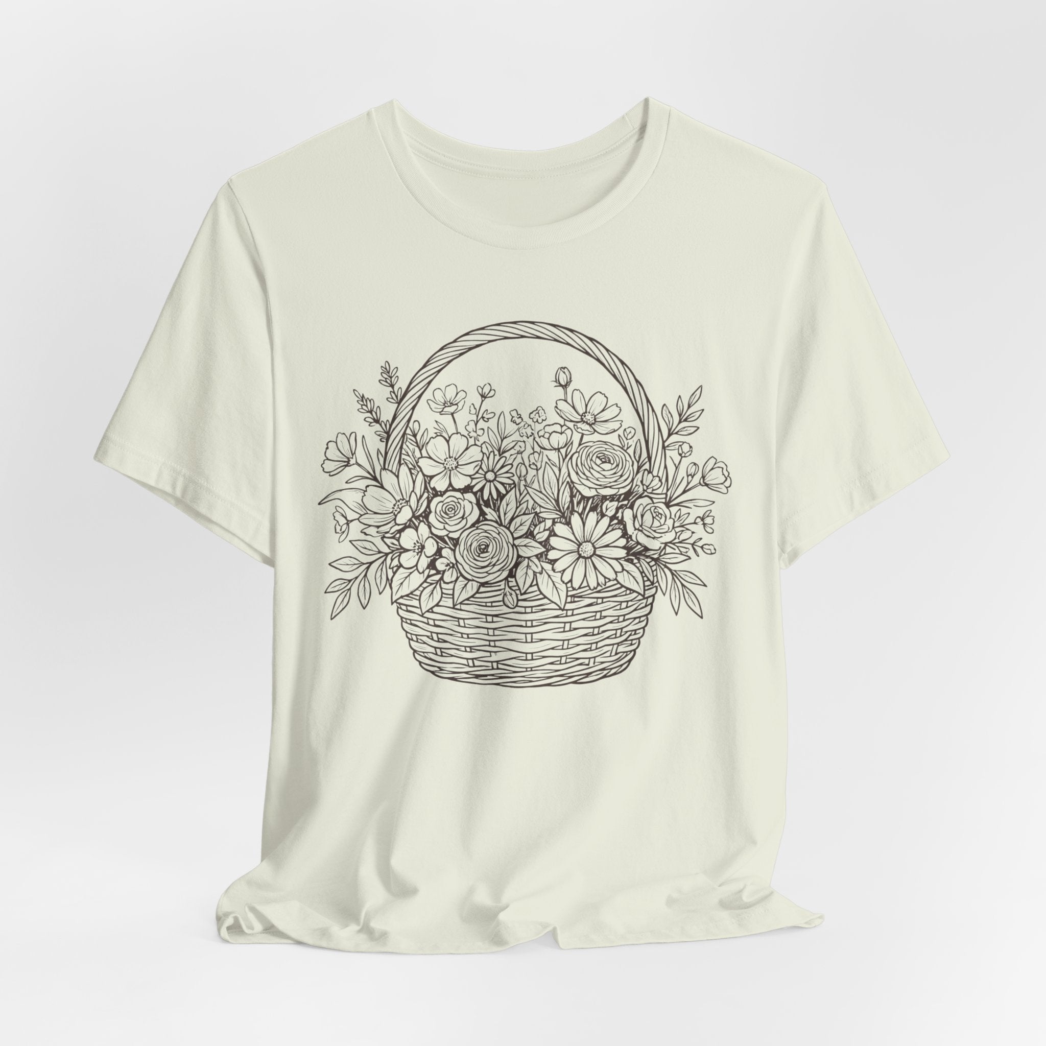 Basket Of Flowers T-Shirt