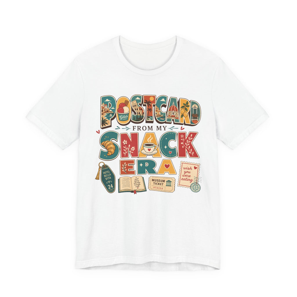 "Postcard Snack Era" T-Shirt