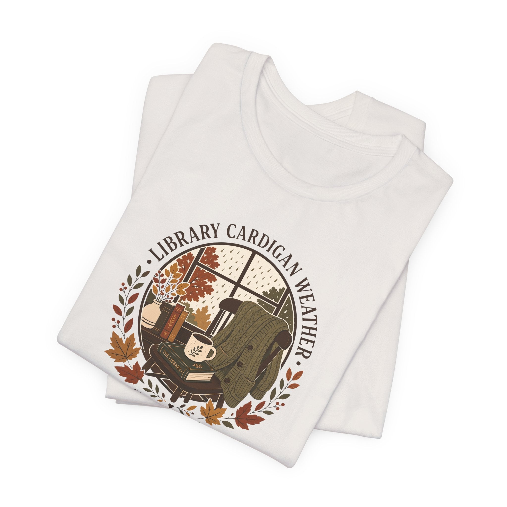 "Library Cardigan" T-Shirt