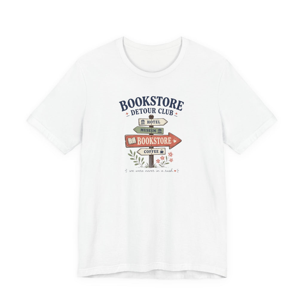 "Bookstore Detour Club" Signage T-Shirt