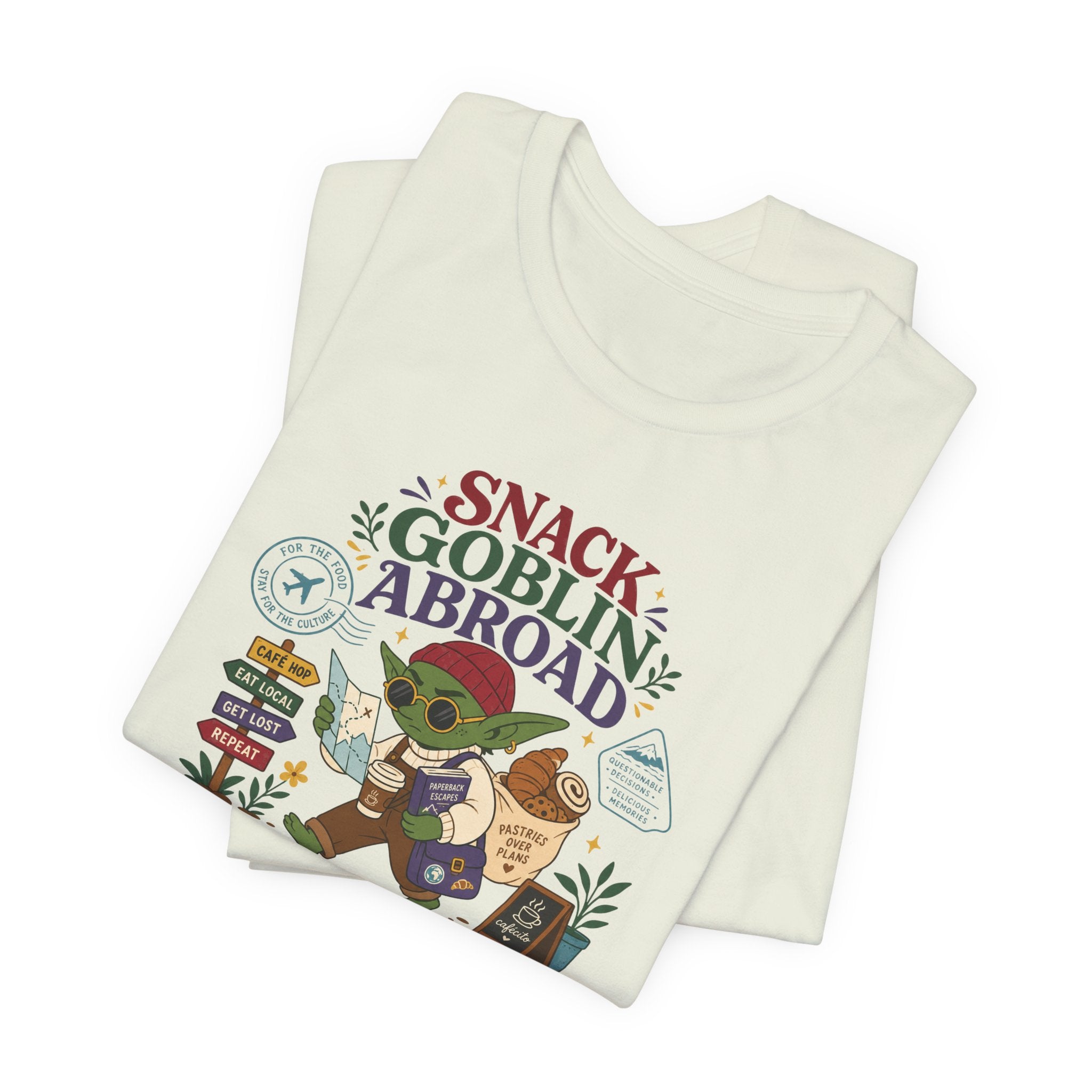 "Snack Goblin Abroad" T-Shirt