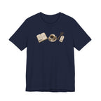 Book, Coffee, and Key T-Shirt
