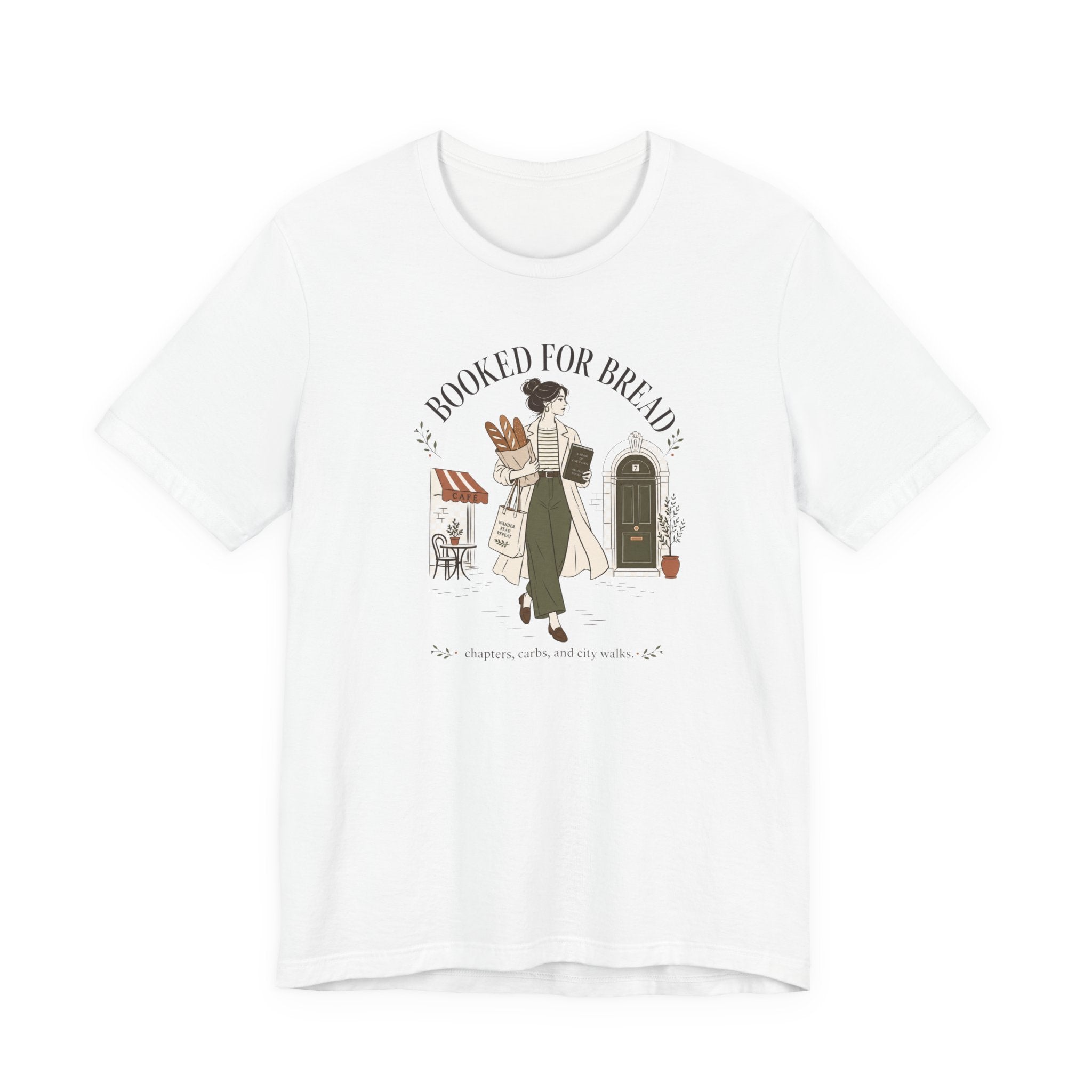 "Booked for Bread" Arch Door T-Shirt