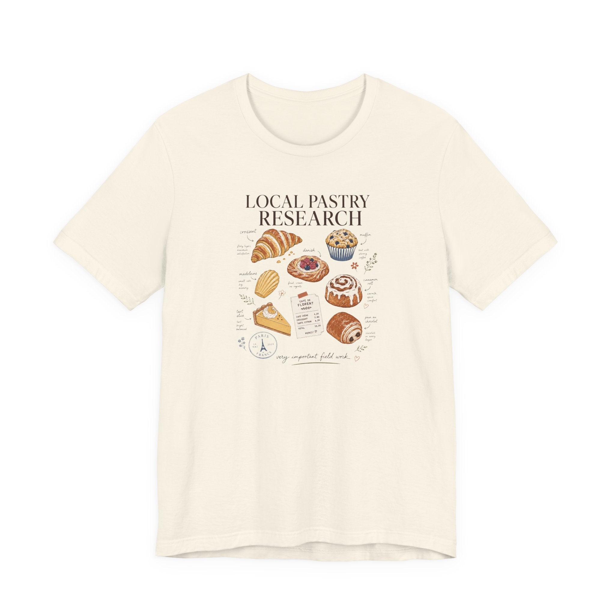 "Local Pastry Research" T-Shirt