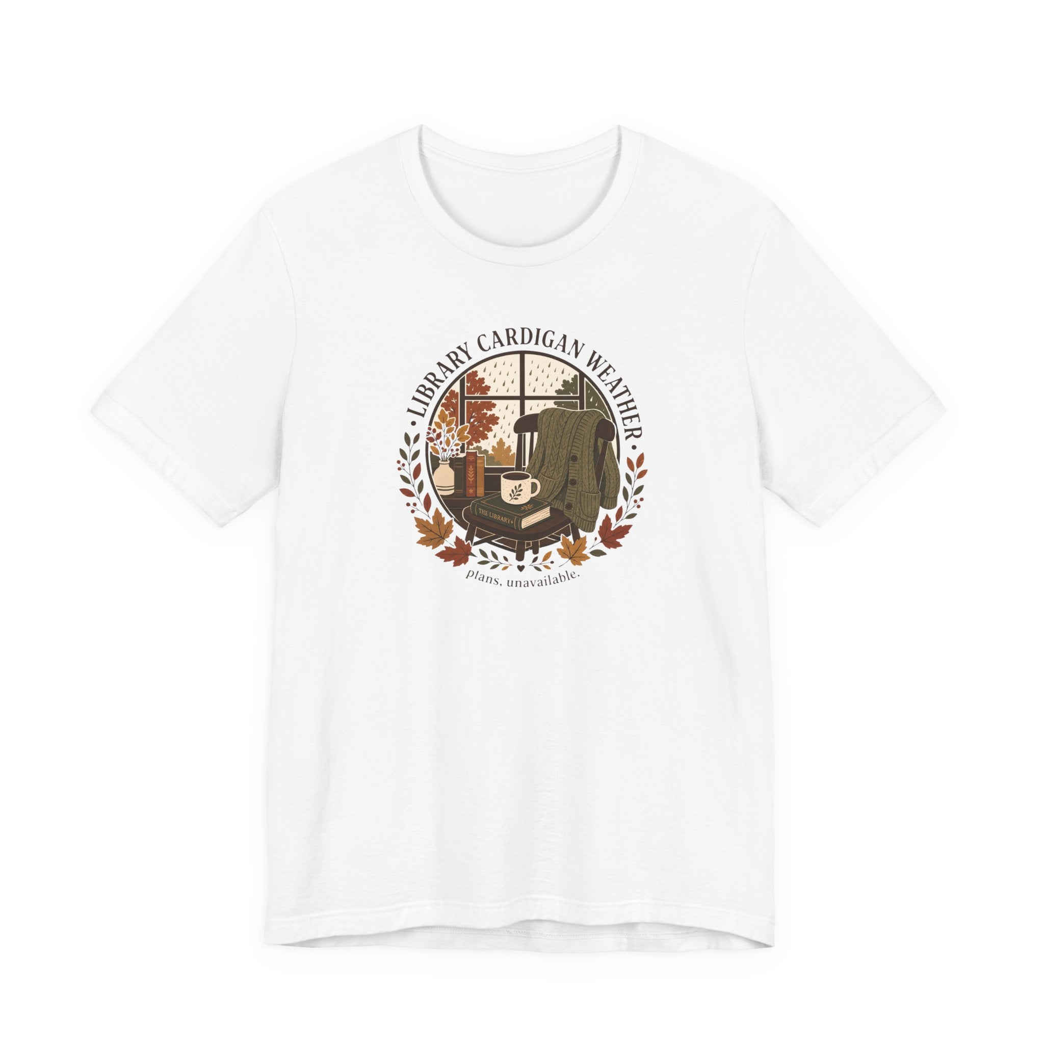 "Library Cardigan" T-Shirt
