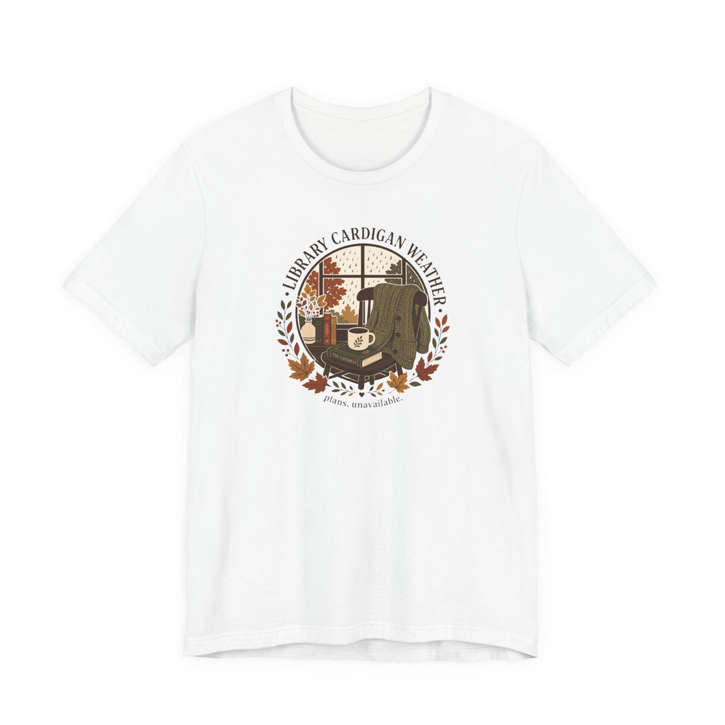 "Library Cardigan" T-Shirt