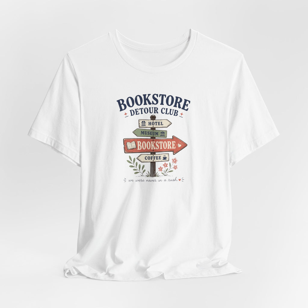 "Bookstore Detour Club" Signage T-Shirt