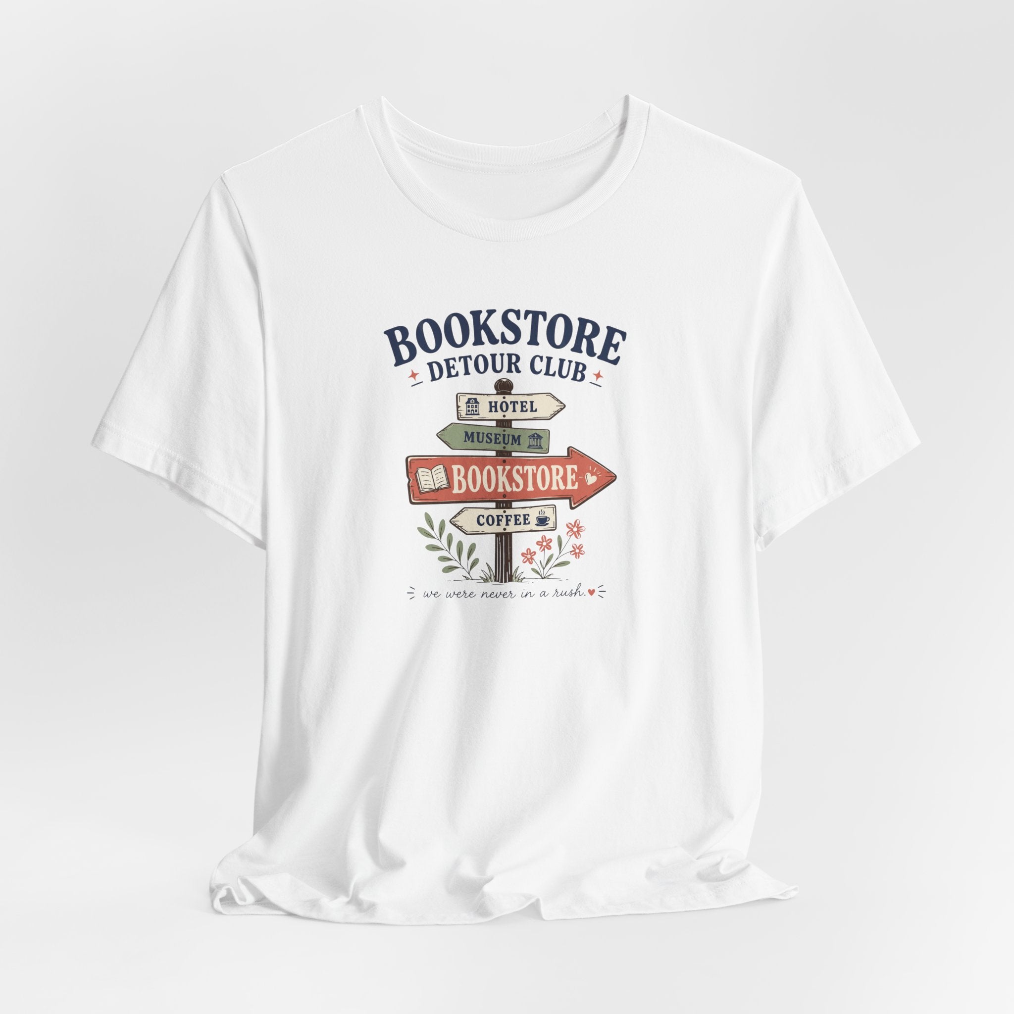"Bookstore Detour Club" Signage T-Shirt