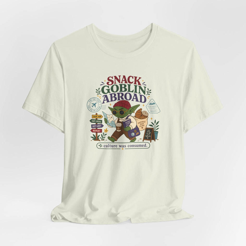 "Snack Goblin Abroad" T-Shirt