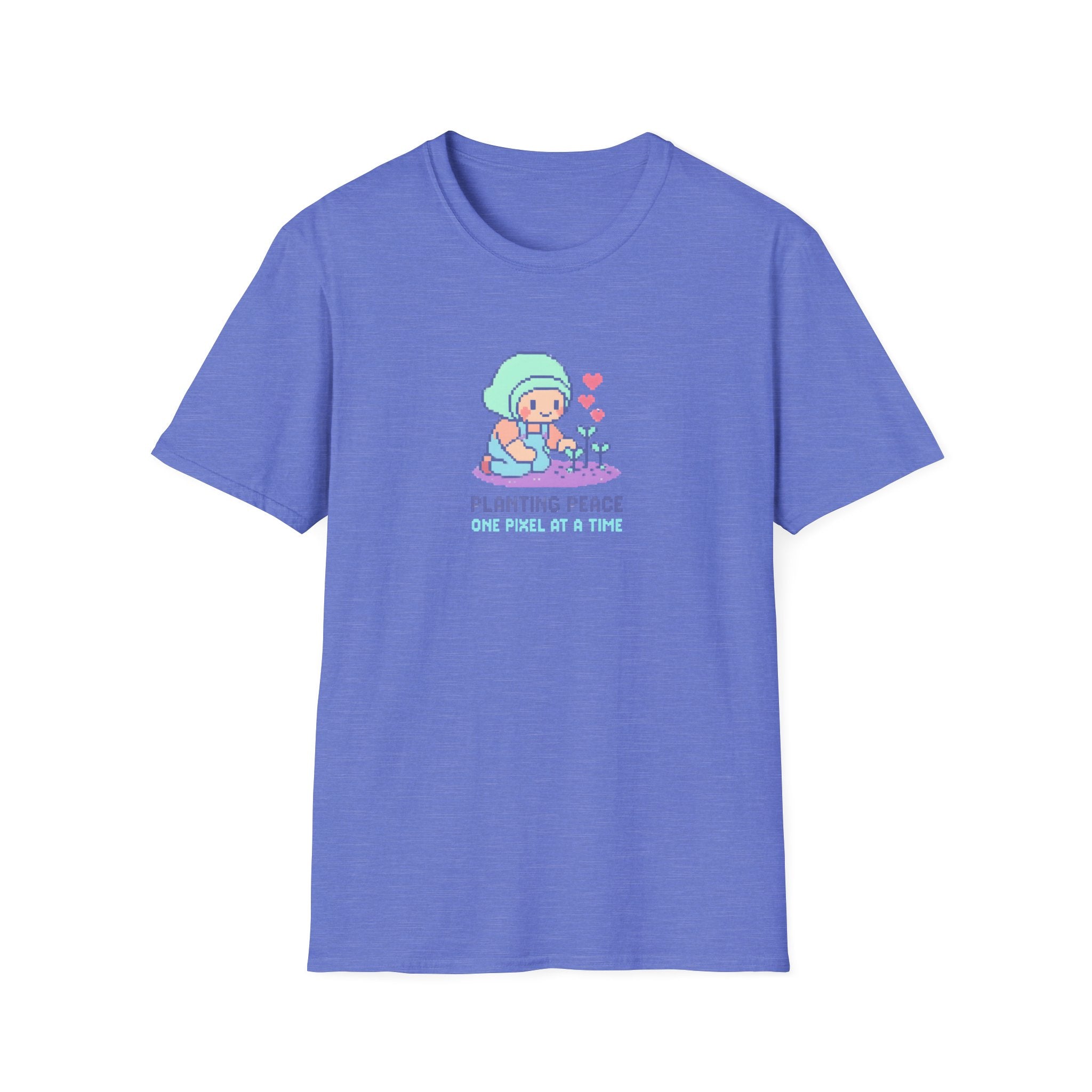 Planting Peace Pixel Art T-Shirt