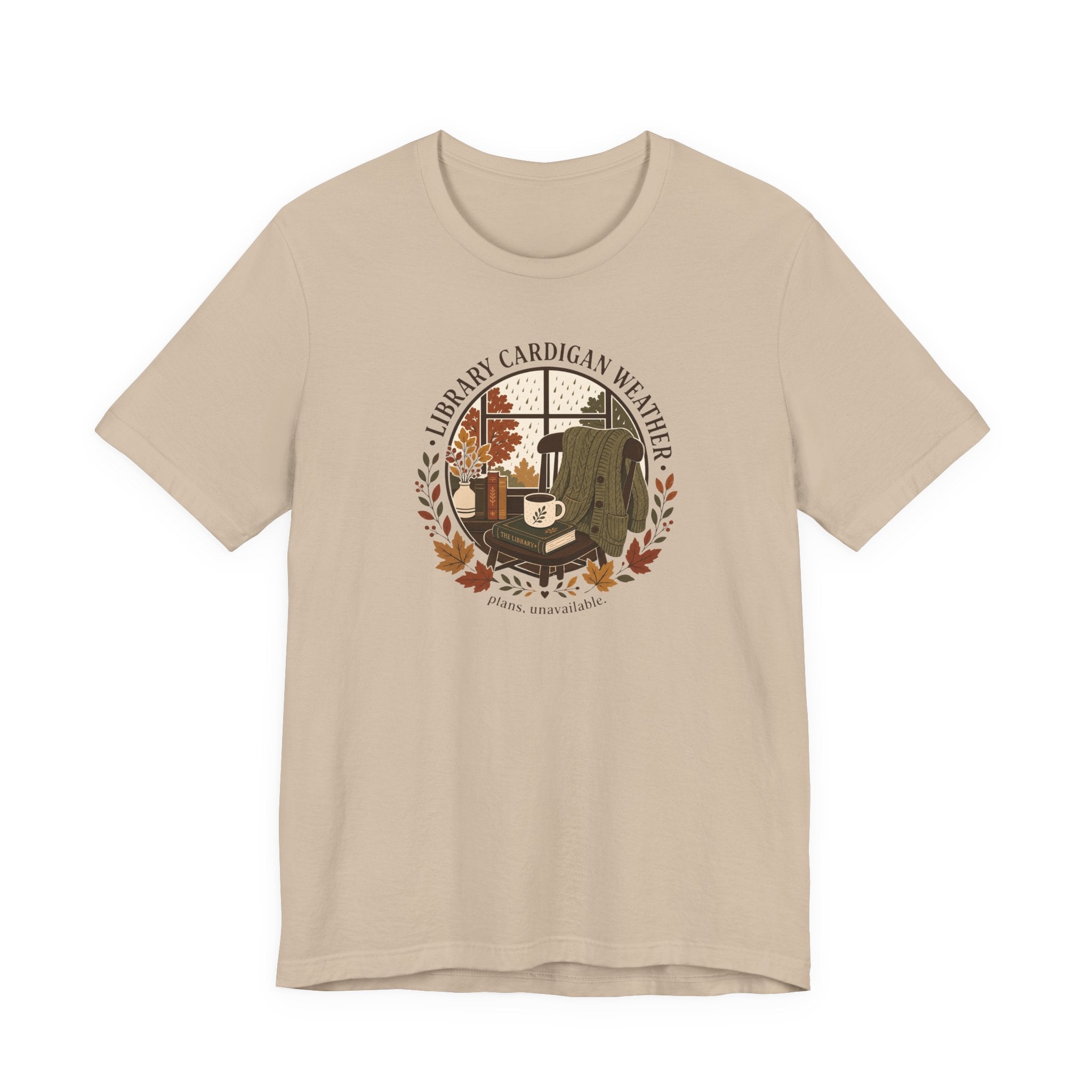 "Library Cardigan" T-Shirt