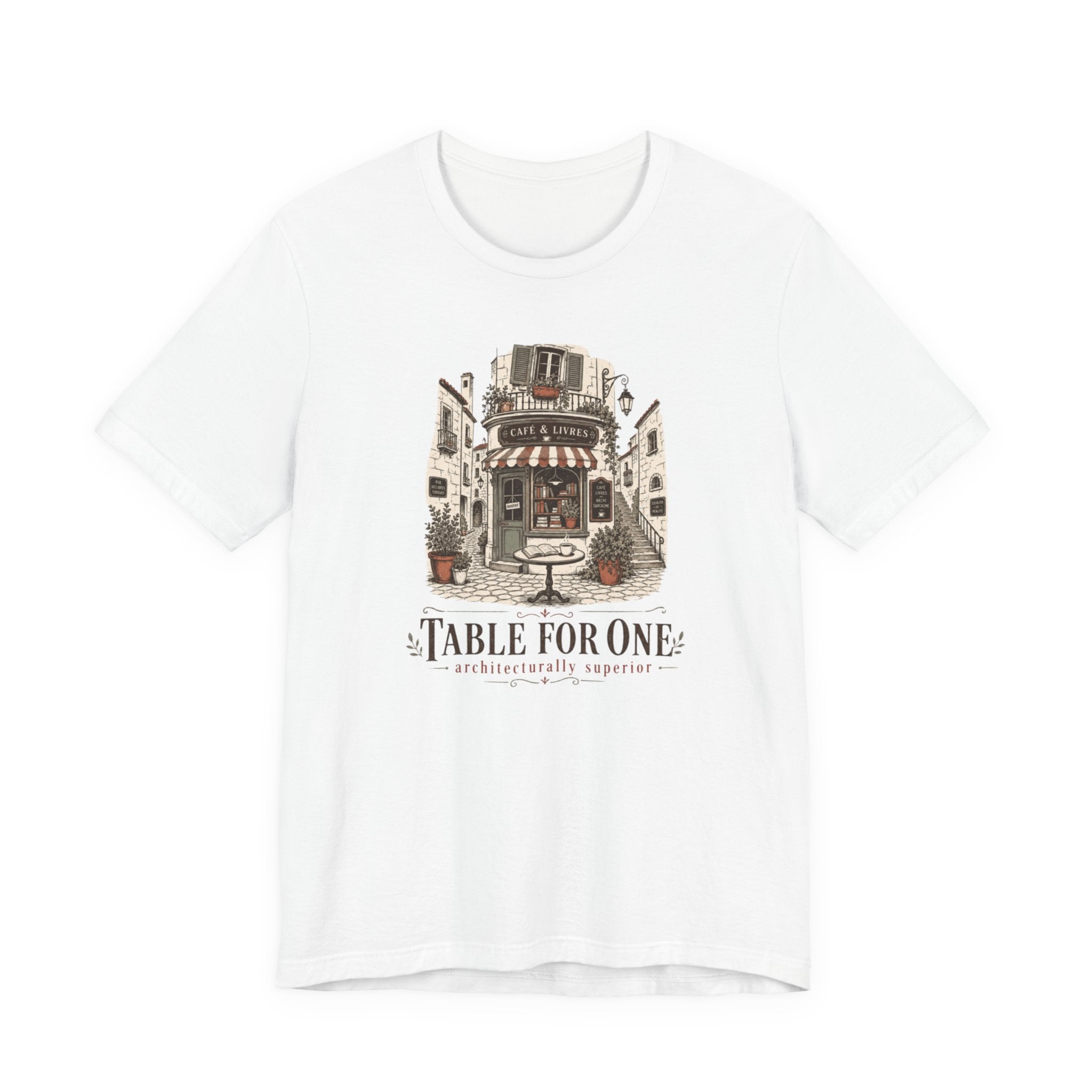 "Table For One" Café T-Shirt