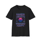 Busy Hands Neon Sign T-Shirt