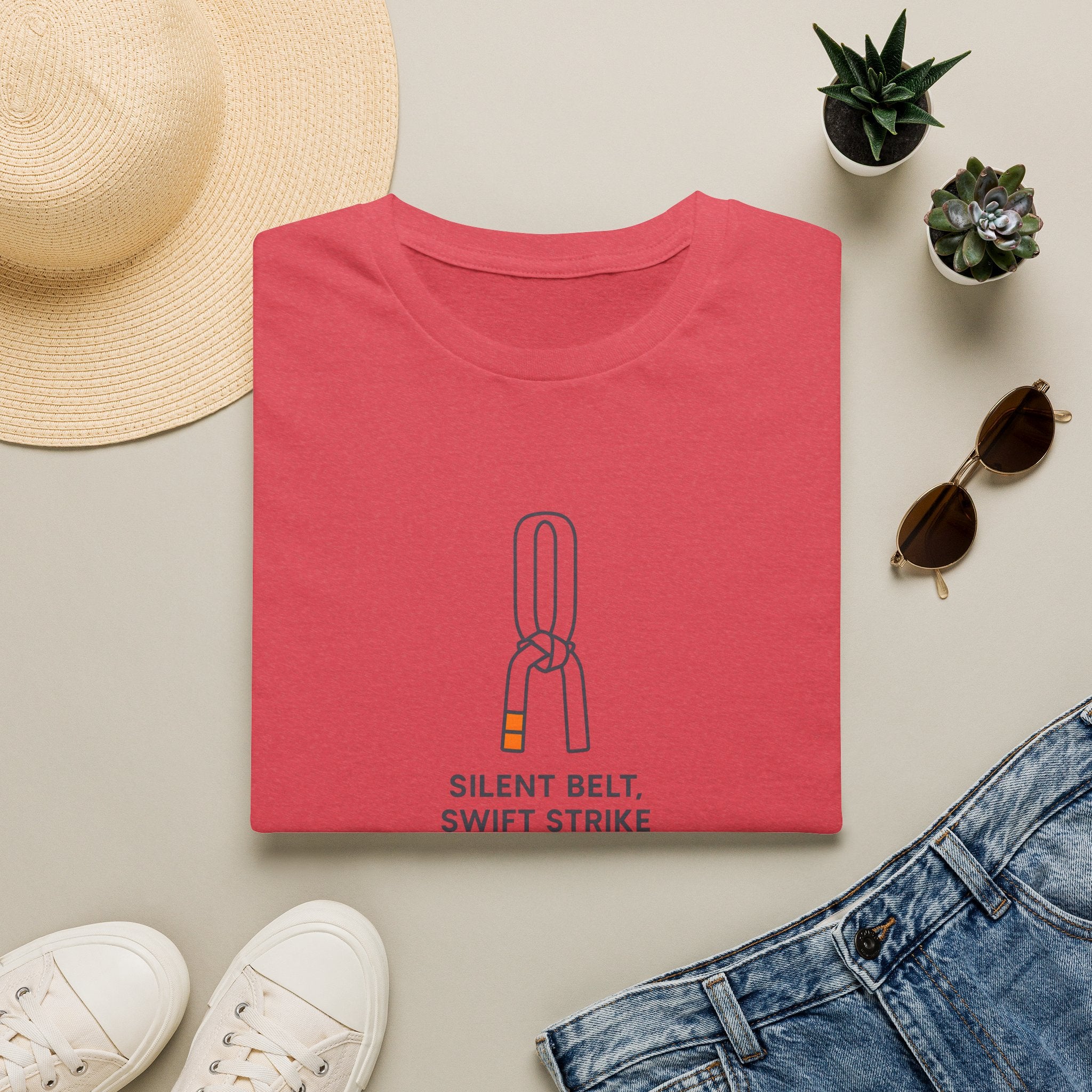 Knotted belt illustration T-Shirt