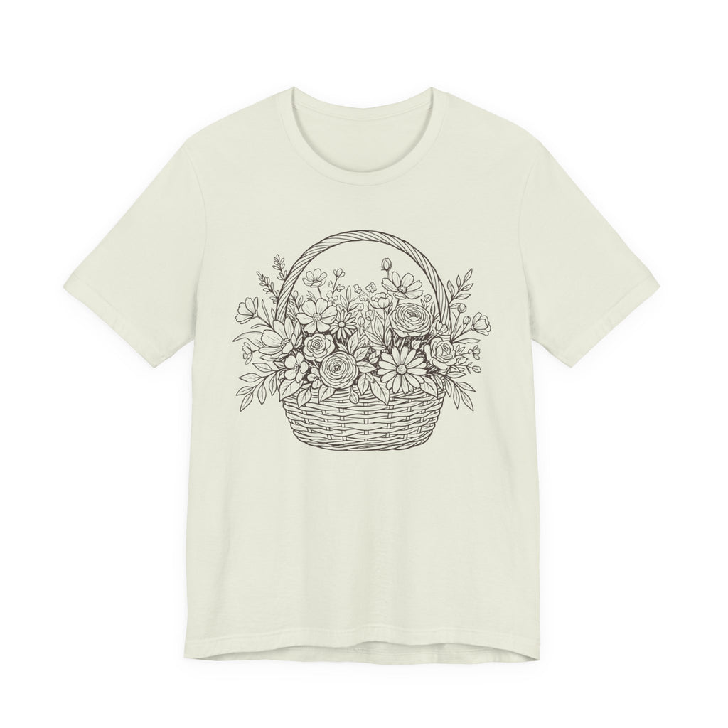 Basket Of Flowers T-Shirt