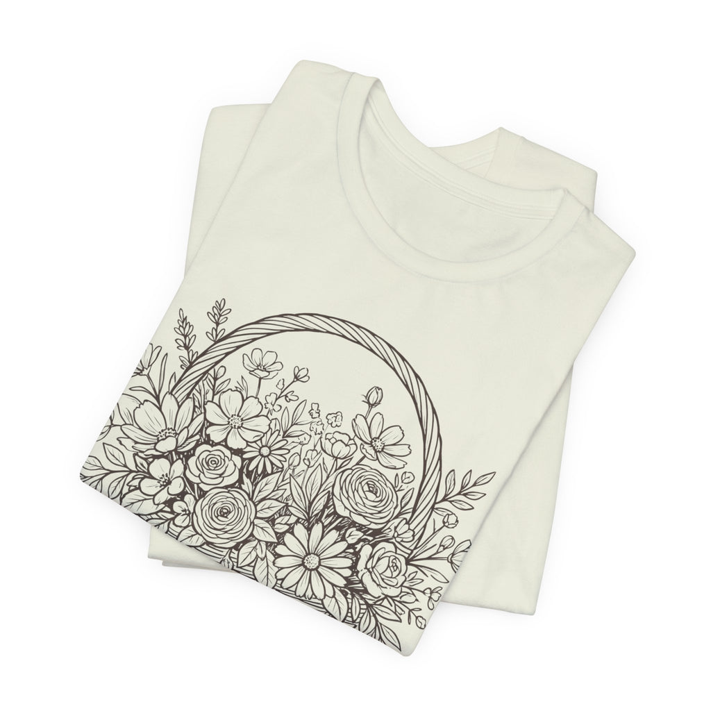 Basket Of Flowers T-Shirt