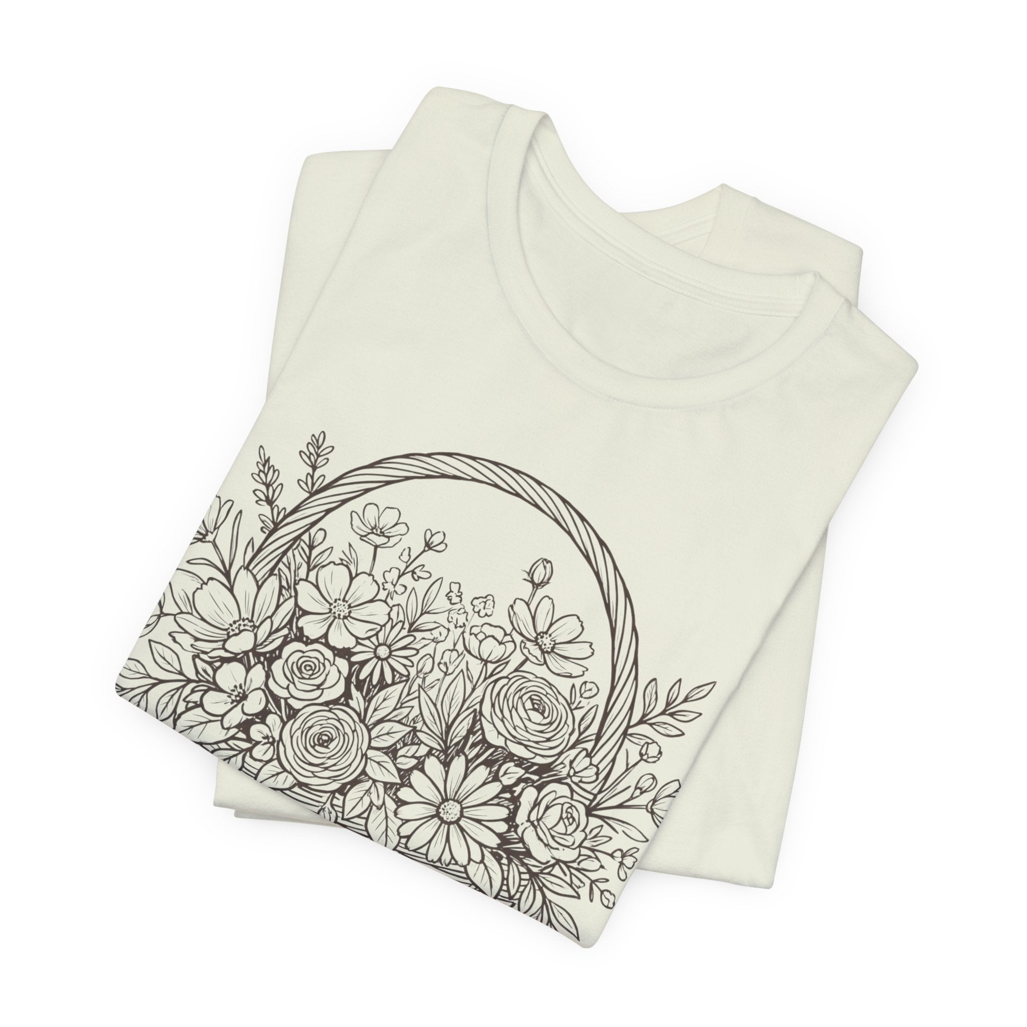 Basket Of Flowers T-Shirt