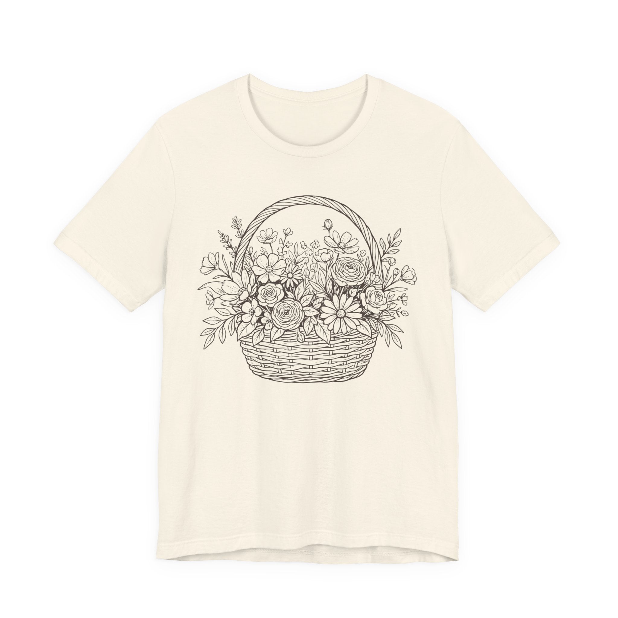 Basket Of Flowers T-Shirt