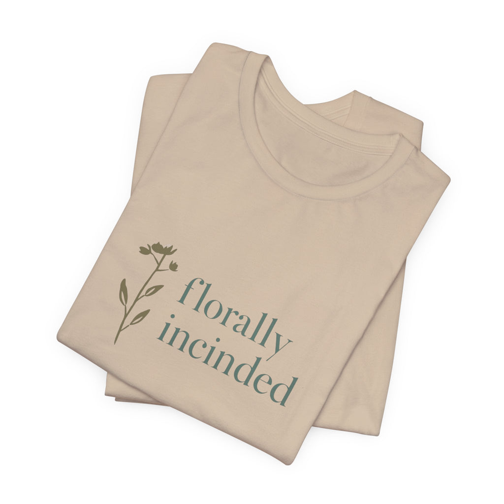 "Florally Inclined" T-Shirt