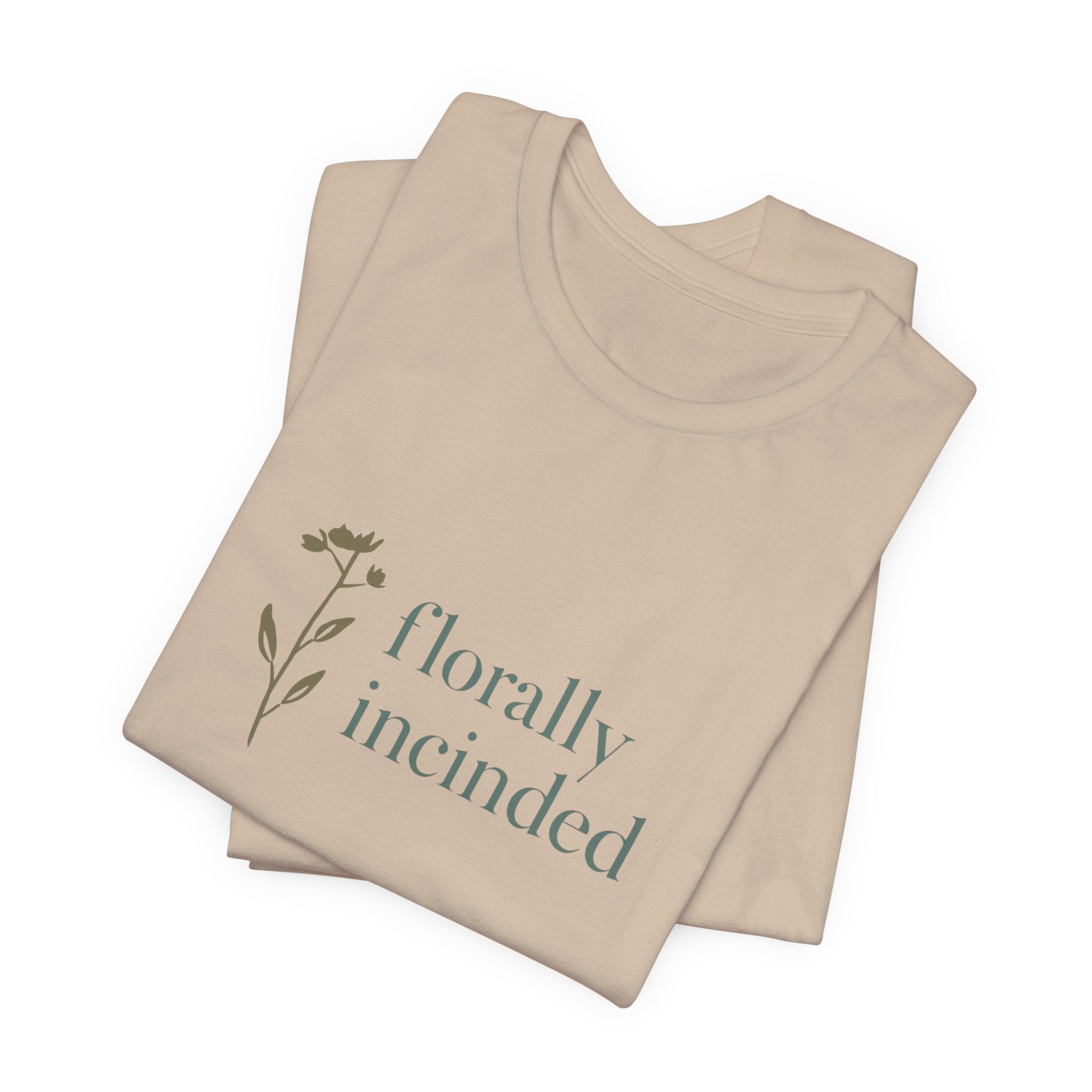 "Florally Inclined" T-Shirt