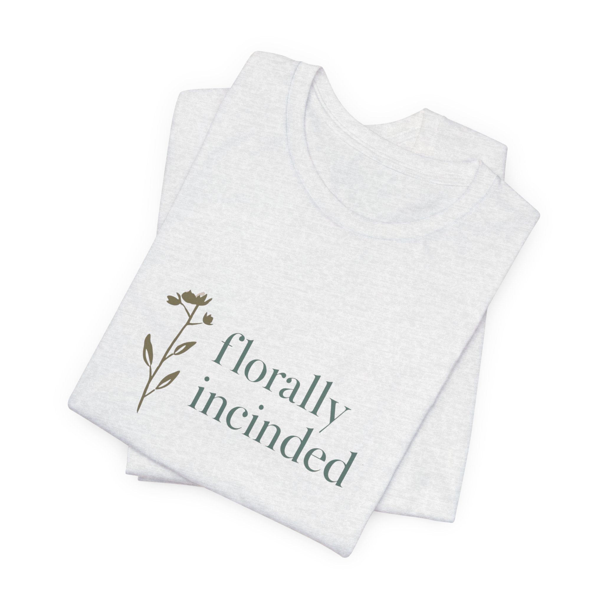 "Florally Inclined" T-Shirt