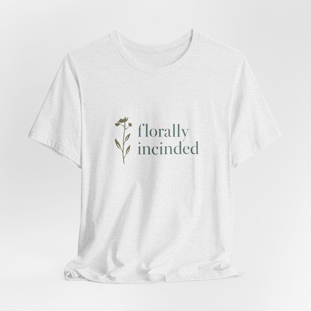 "Florally Inclined" T-Shirt
