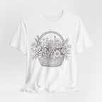 Basket Of Flowers T-Shirt