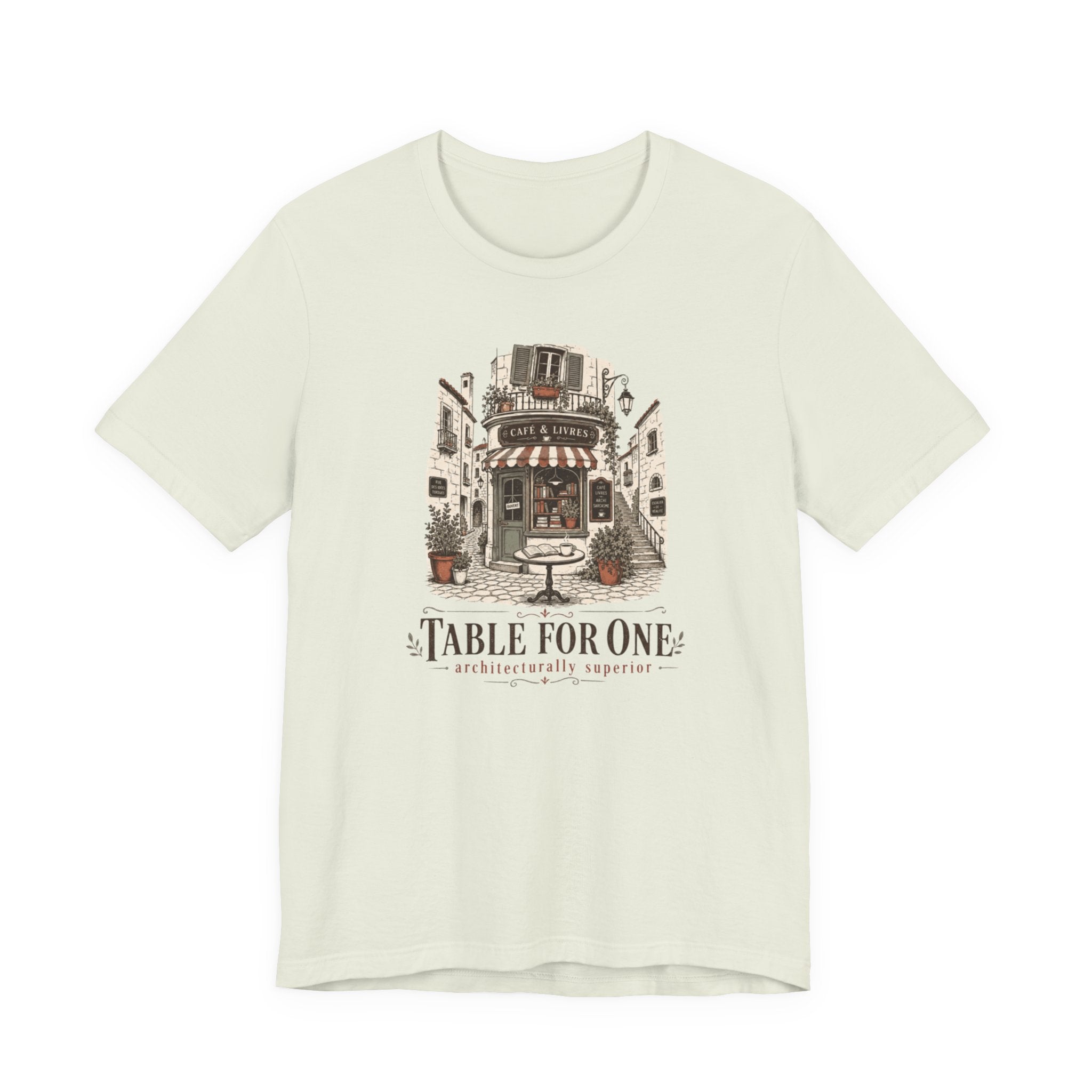"Table For One" Café T-Shirt