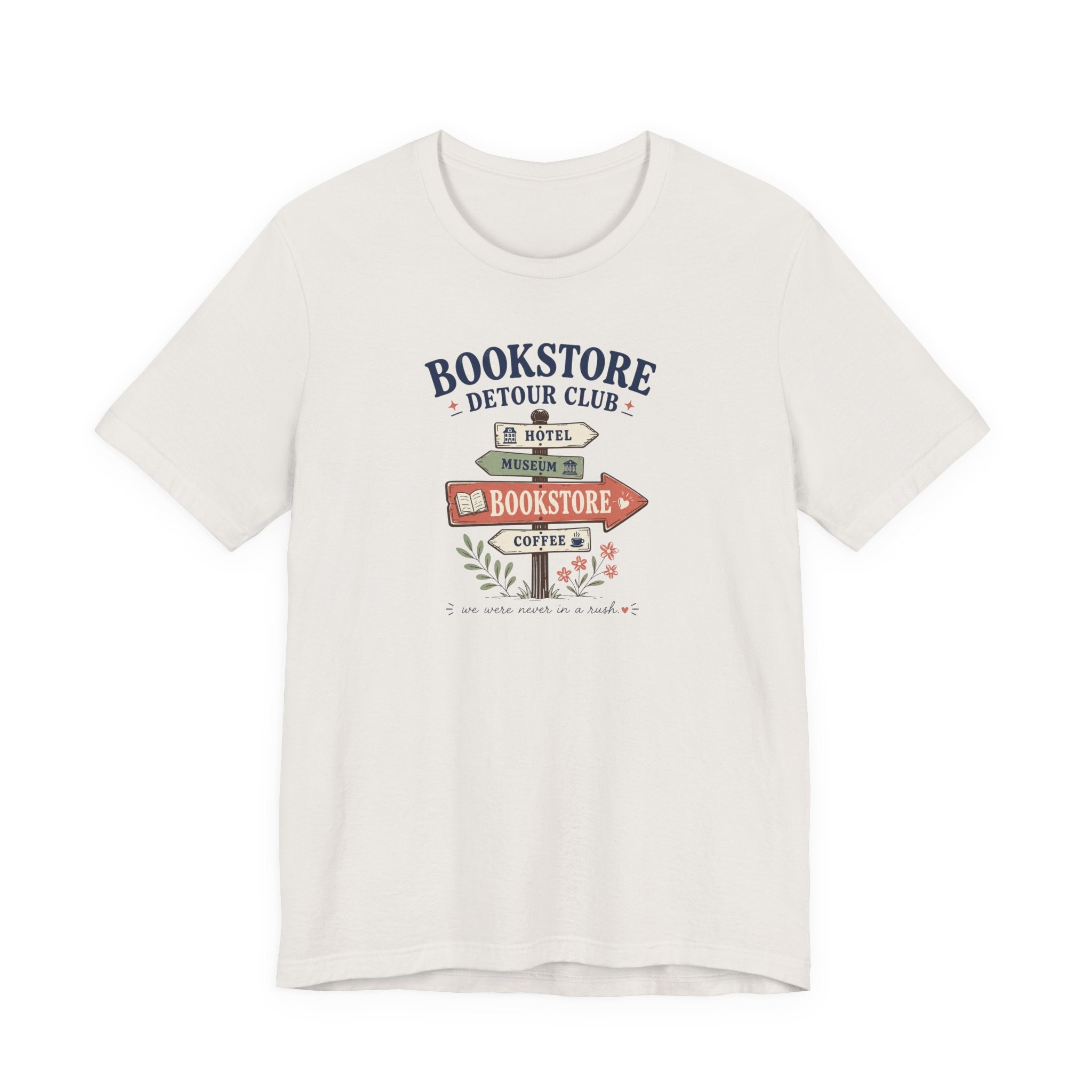 "Bookstore Detour Club" Signage T-Shirt