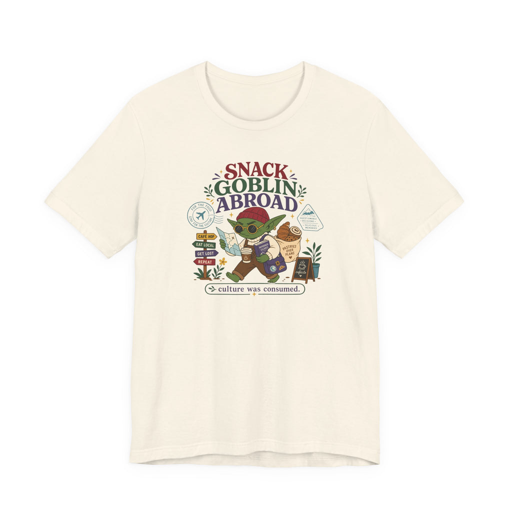 "Snack Goblin Abroad" T-Shirt